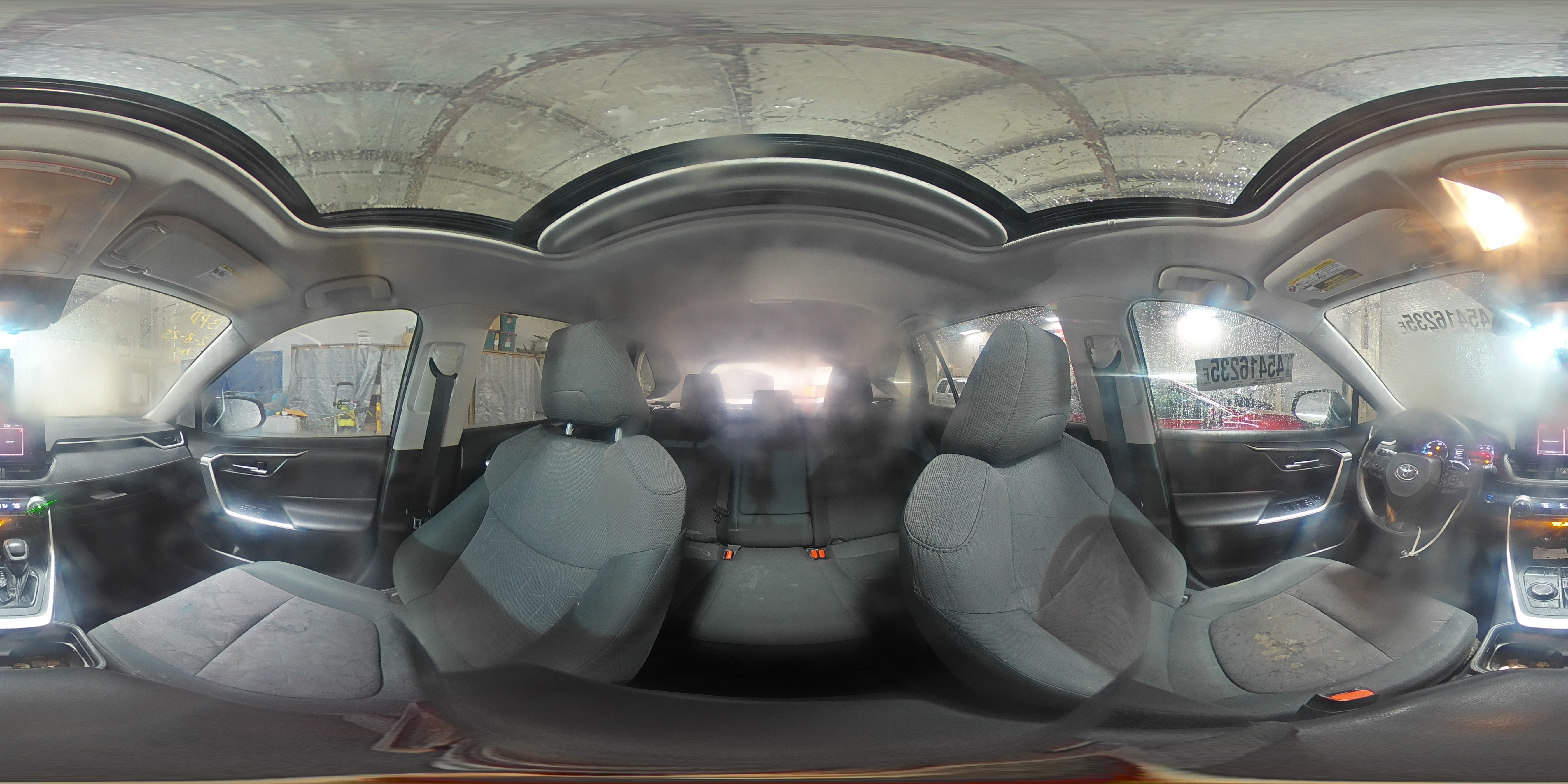 2019 Toyota RAV 4 VIN 2T3RWRFV6KW016540 Copart auction photo, rear end damage thumbnail 14