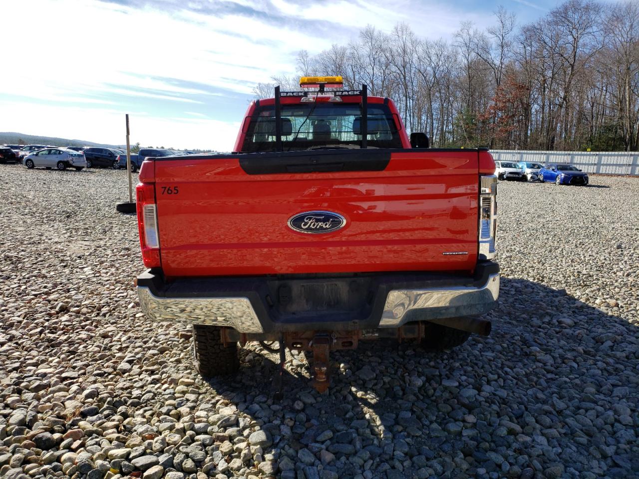 2019 Ford F350 VIN 1FTRF3B61KEF61578 Copart auction photo, undercarriage / side damage thumbnail 6