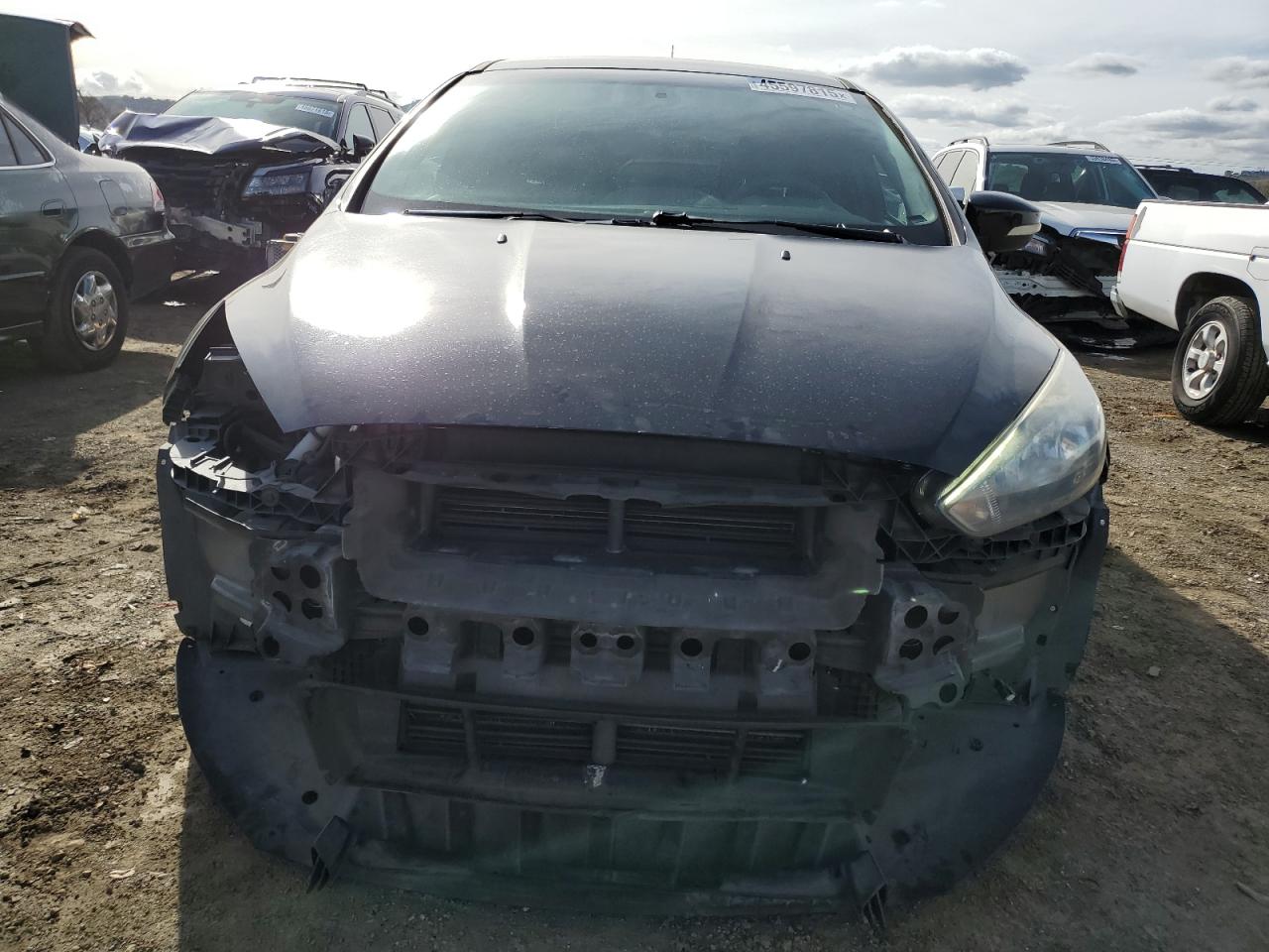 2017 Ford Focus VIN 1FADP3L97HL258461 Copart auction photo, rear end / front end damage thumbnail 5