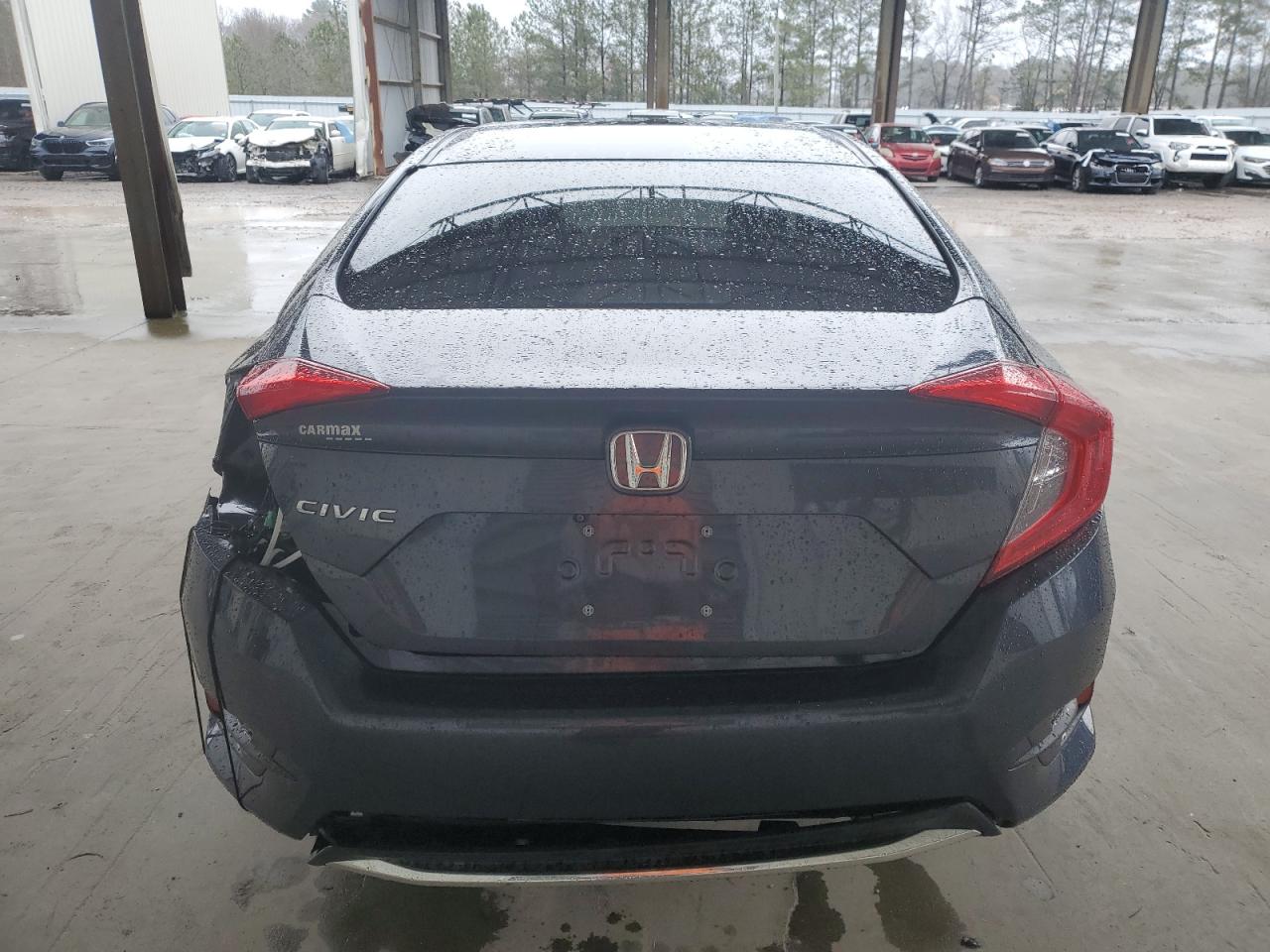 2019 Honda Civic VIN 2HGFC2F65KH554398 Copart auction photo, rear end damage thumbnail 6