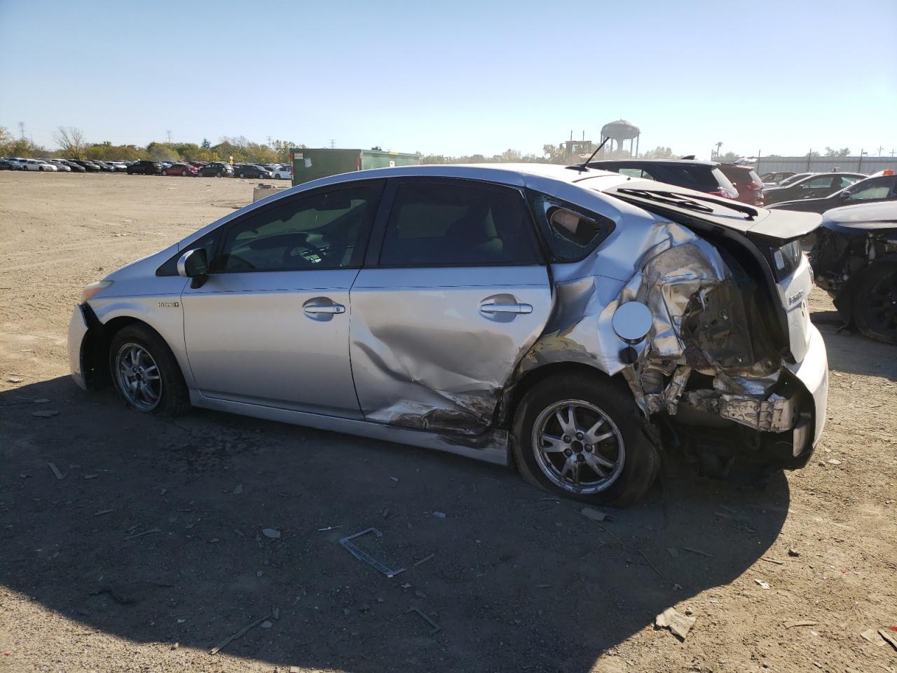 2010 Toyota Prius VIN JTDKN3DU1A1007480 Copart auction photo, all over damage thumbnail 2