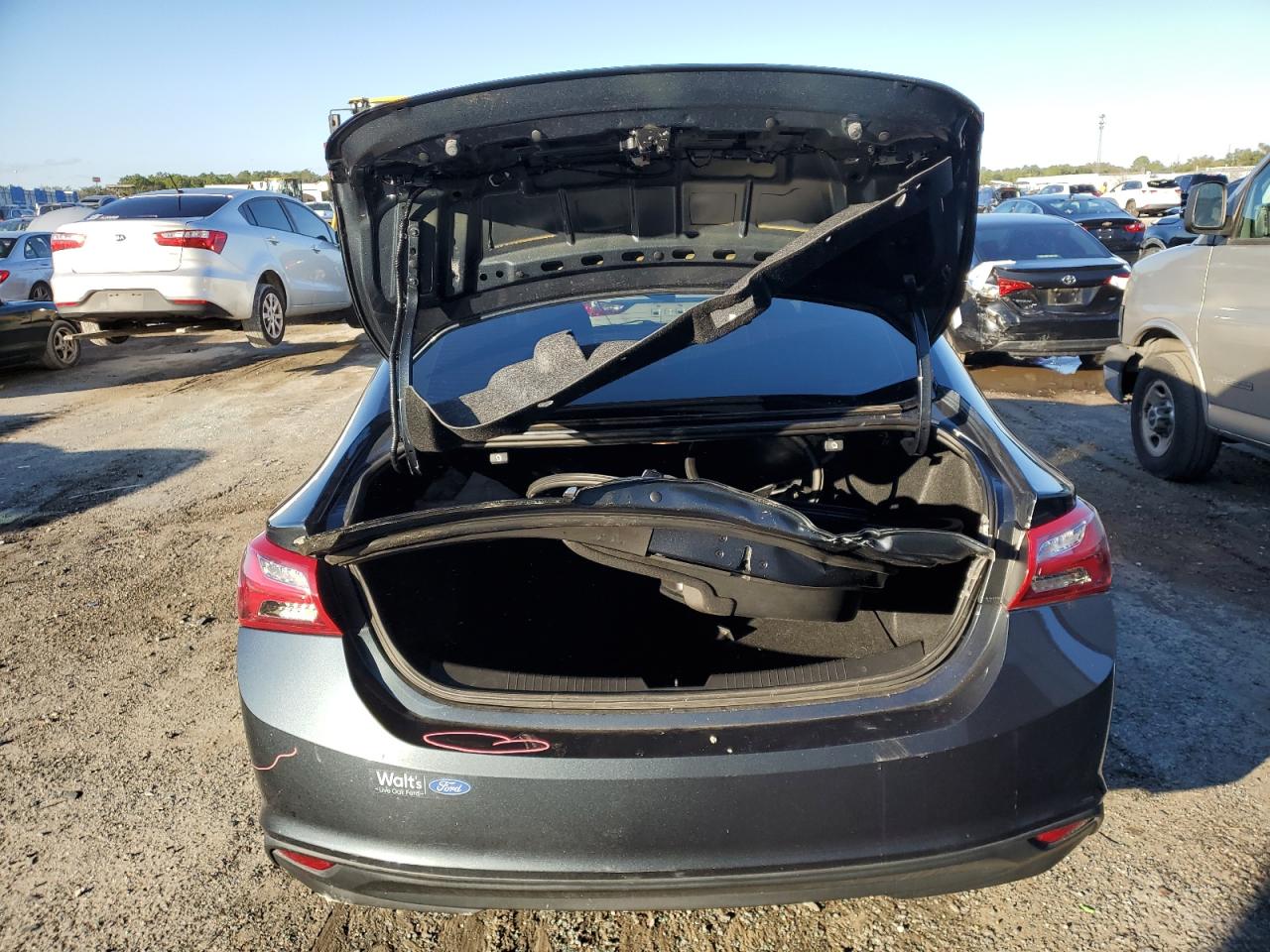 2021 Chevrolet Malibu VIN 1G1ZD5ST4MF012017 Copart auction photo, side damage thumbnail 6