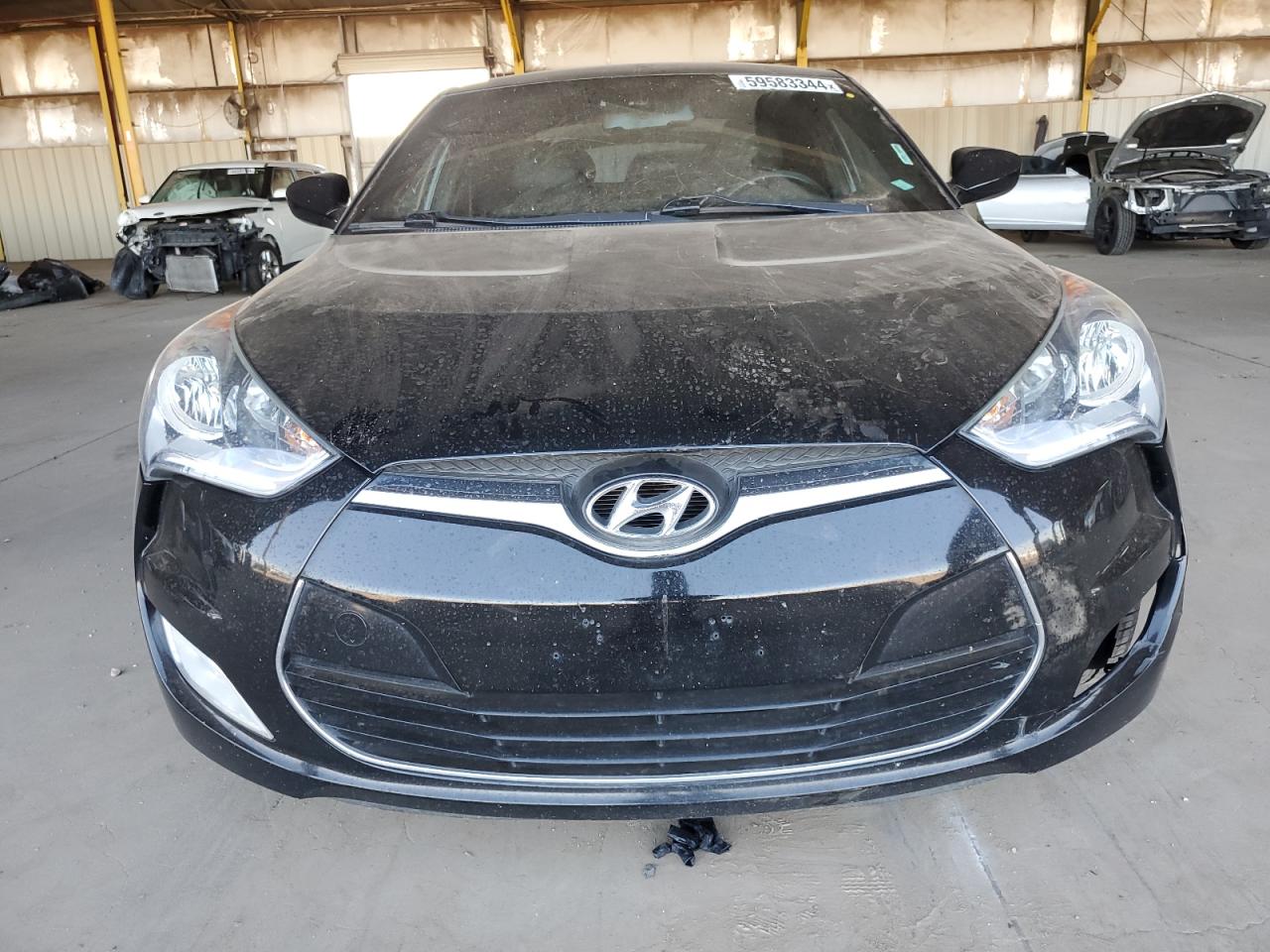 2016 Hyundai Veloster VIN KMHTC6AD8GU287921 Copart auction photo, rear end damage thumbnail 5