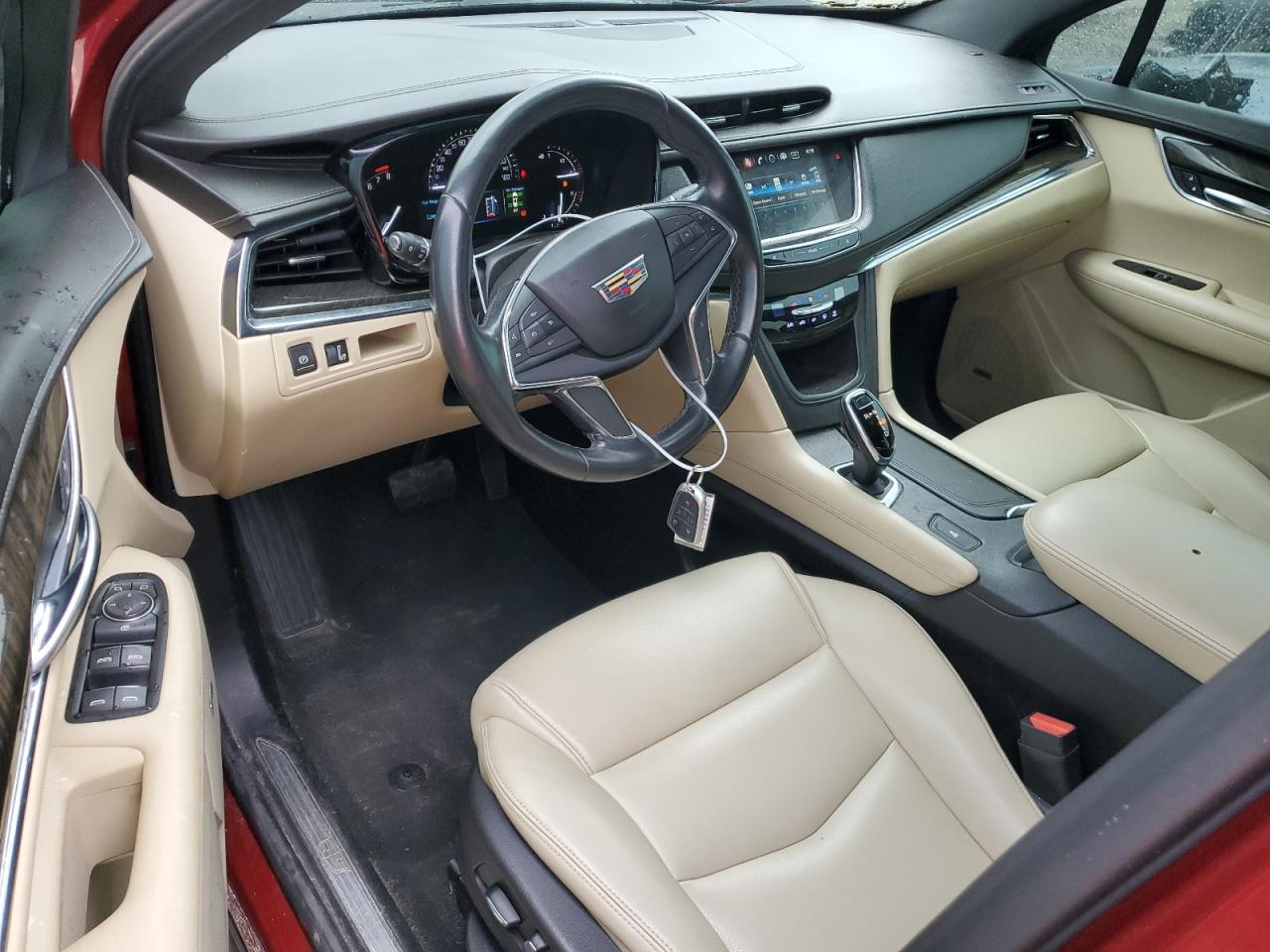 2018 Cadillac XT5 VIN 1GYKNARS0JZ222274 Copart auction photo, front end / side damage thumbnail 8