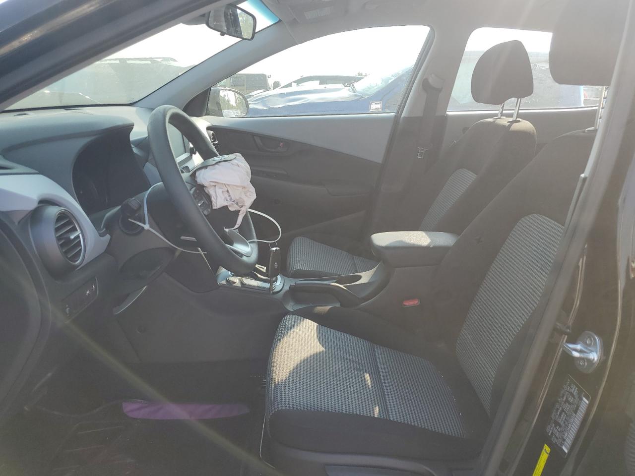 2020 Hyundai Kona VIN KM8K12AA8LU580339 Copart auction photo, front end damage thumbnail 7