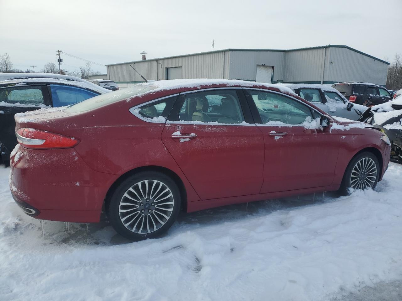 2017 Ford Fusion VIN 3FA6P0H9XHR289205 Copart auction photo, front end damage thumbnail 3