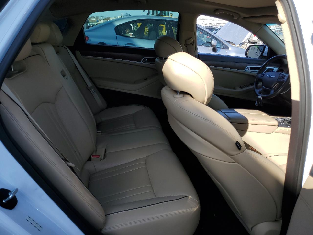 2017 Genesis G80 VIN KMHGN4JF9HU173414 Copart auction photo, front end / minor dent/scratches damage thumbnail 10