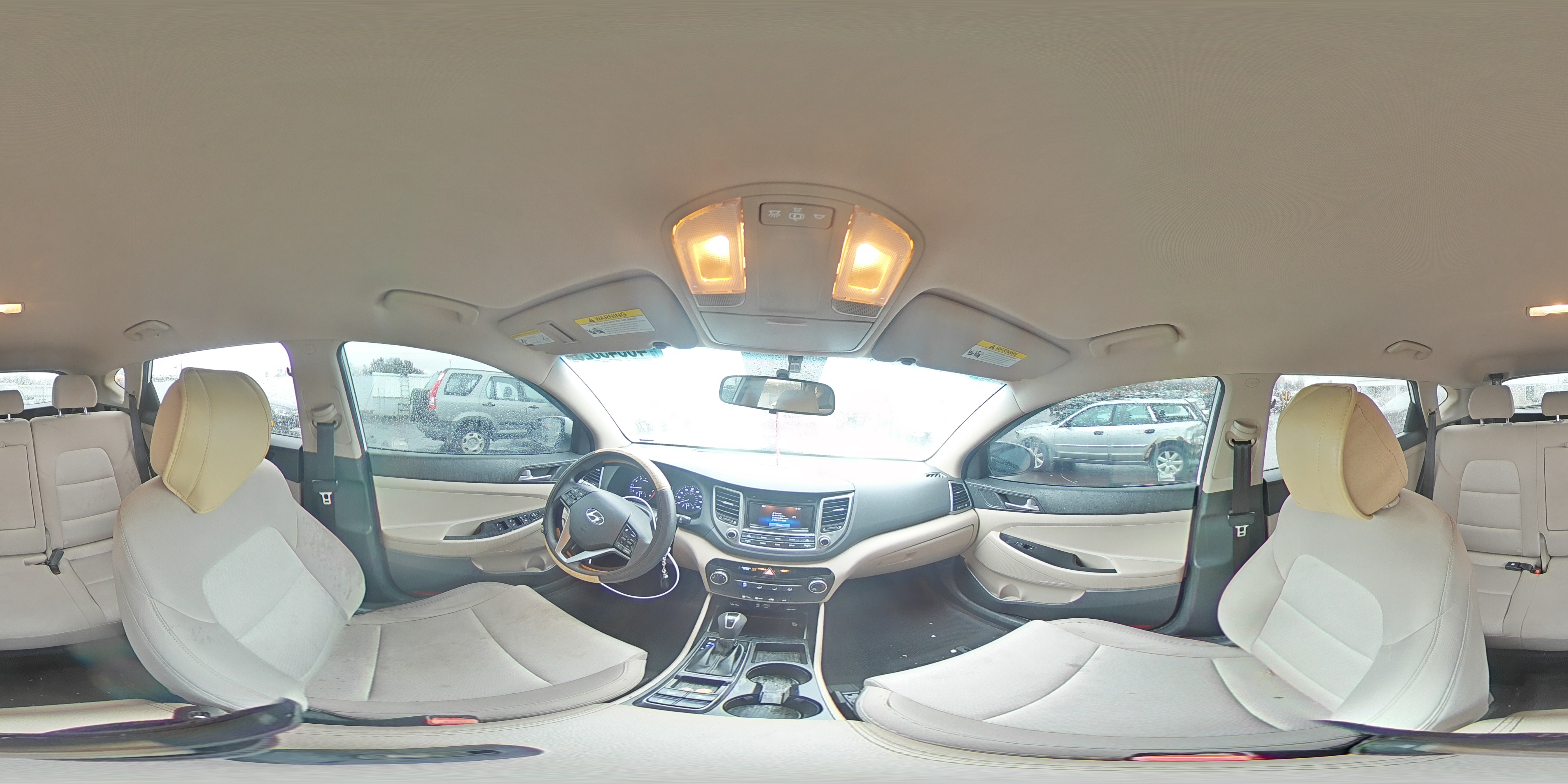 2017 Hyundai Tucson VIN KM8J3CA49HU394208 Copart auction photo, front end damage thumbnail 14