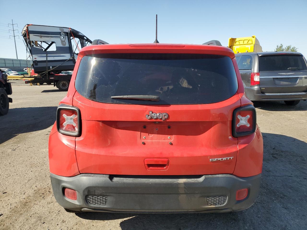 2020 Jeep Renegade VIN ZACNJAAB7LPL39004 Copart auction photo, front end damage thumbnail 6