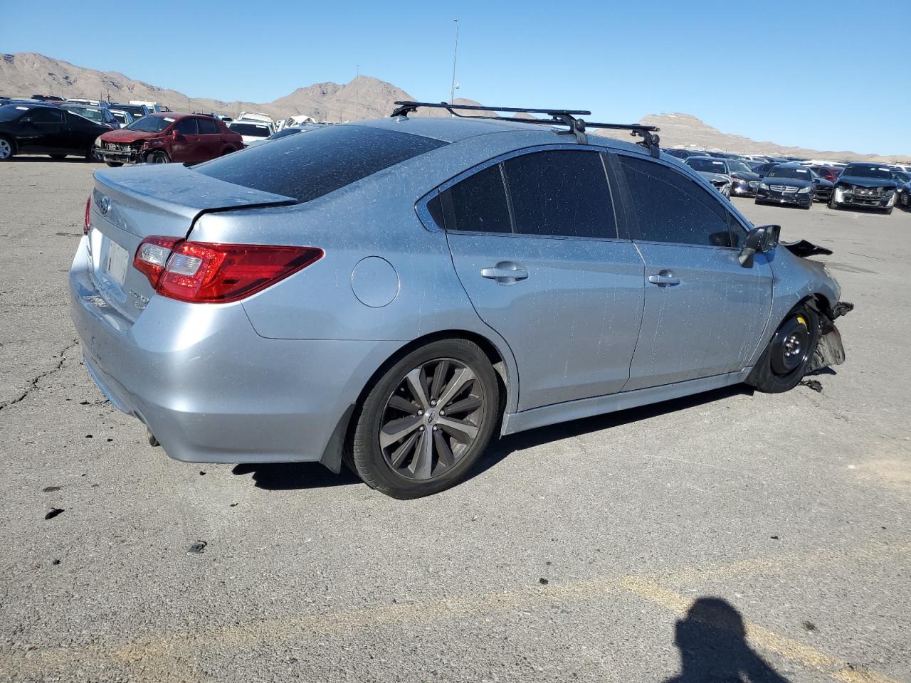 2015 Subaru Legacy VIN 4S3BNEN69F3020498 Copart auction photo, burn - engine damage thumbnail 3