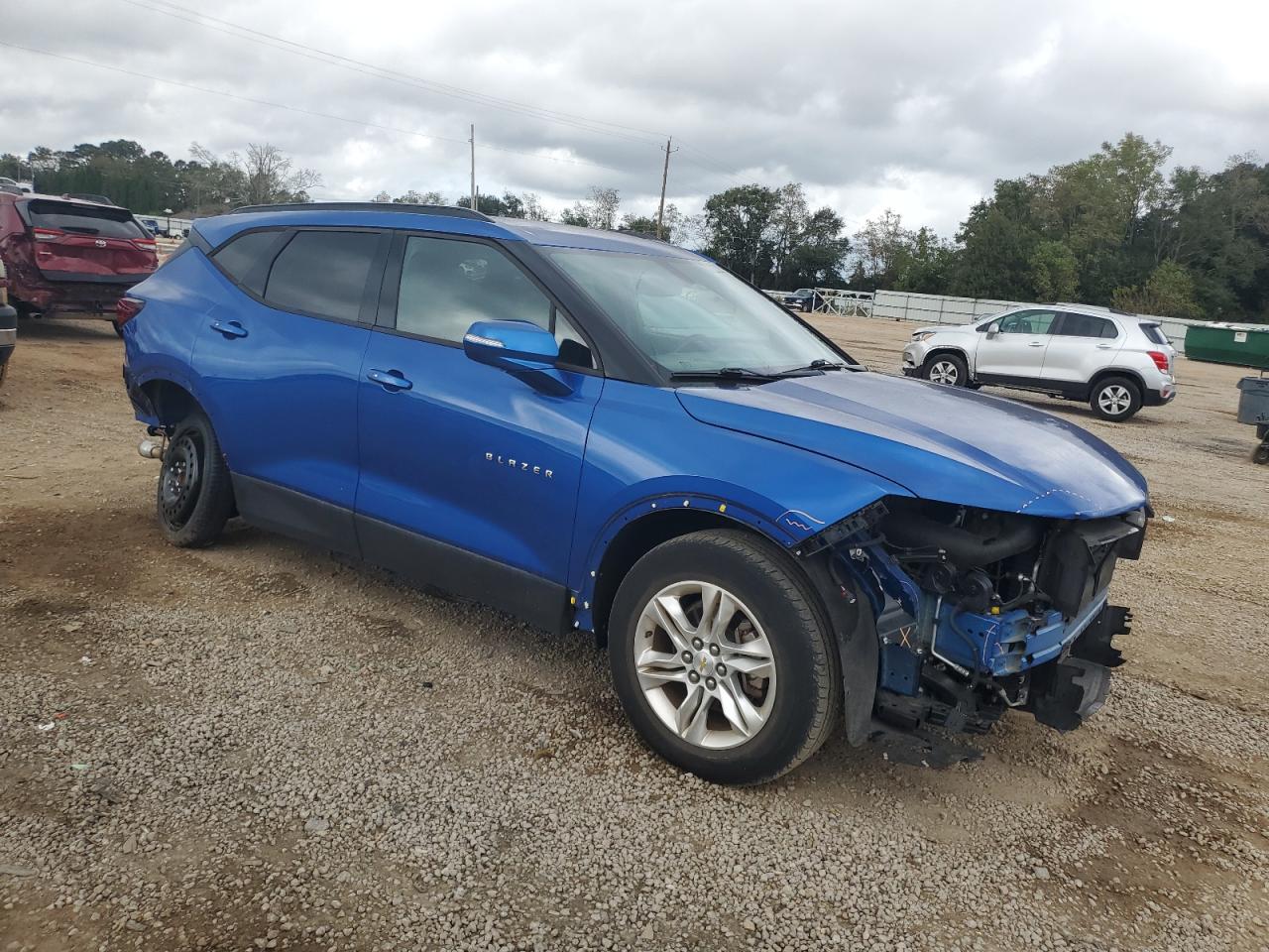2019 Chevrolet Blazer VIN 3GNKBBRA2KS632575 Copart auction photo, rear end / front end damage thumbnail 4