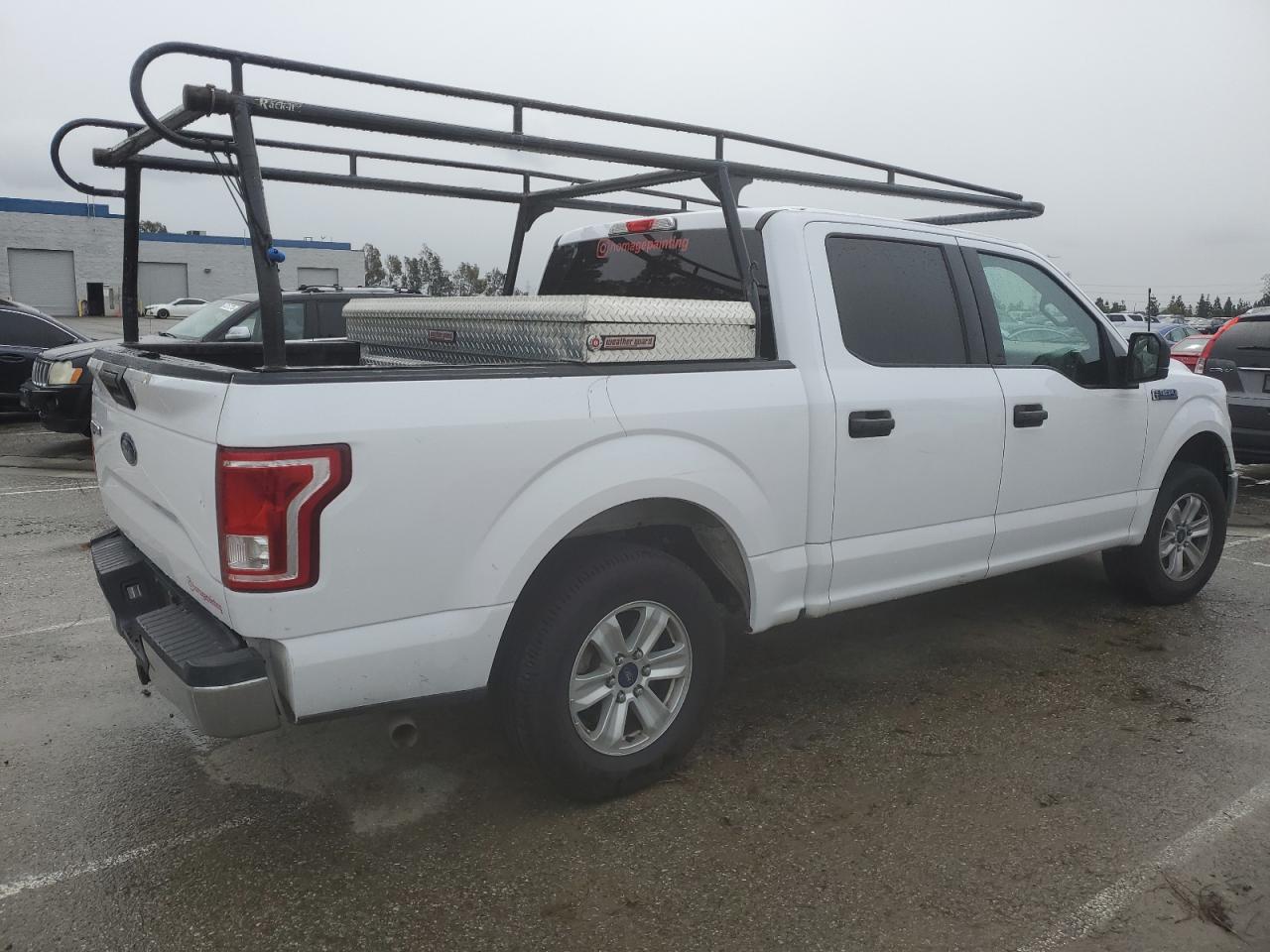 2017 Ford F-150 VIN 1FTEW1C81HKC65859 Copart auction photo, rear end damage thumbnail 3