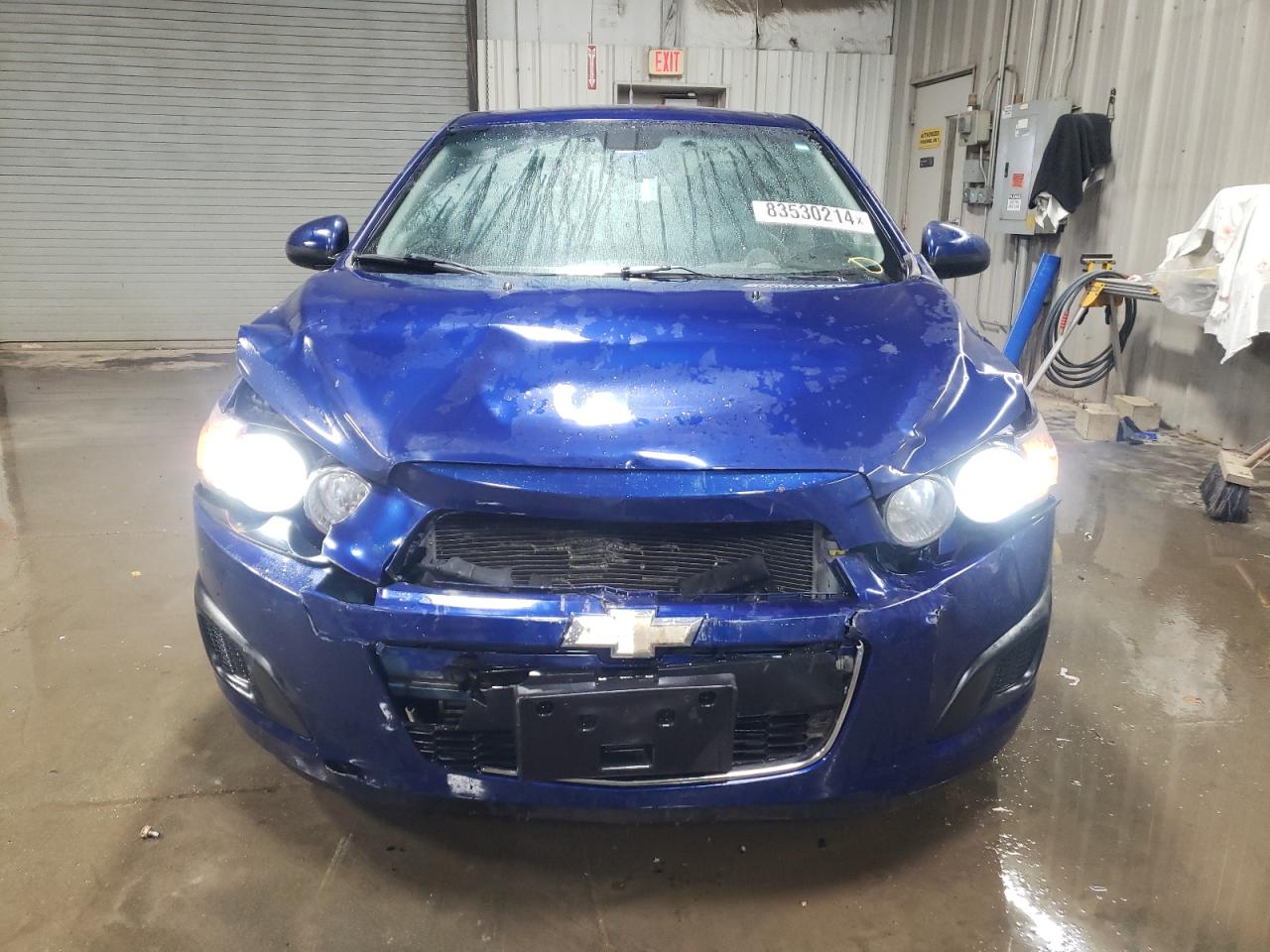 2013 Chevrolet Sonic VIN 1G1JC5SB9D4255440 Copart auction photo, front end damage thumbnail 5
