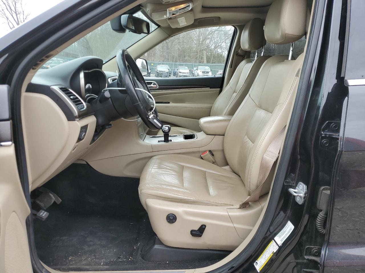 2014 Jeep Grand Cherokee VIN 1C4RJEBG6EC364232 Copart auction photo, front end / minor dent/scratches damage thumbnail 7