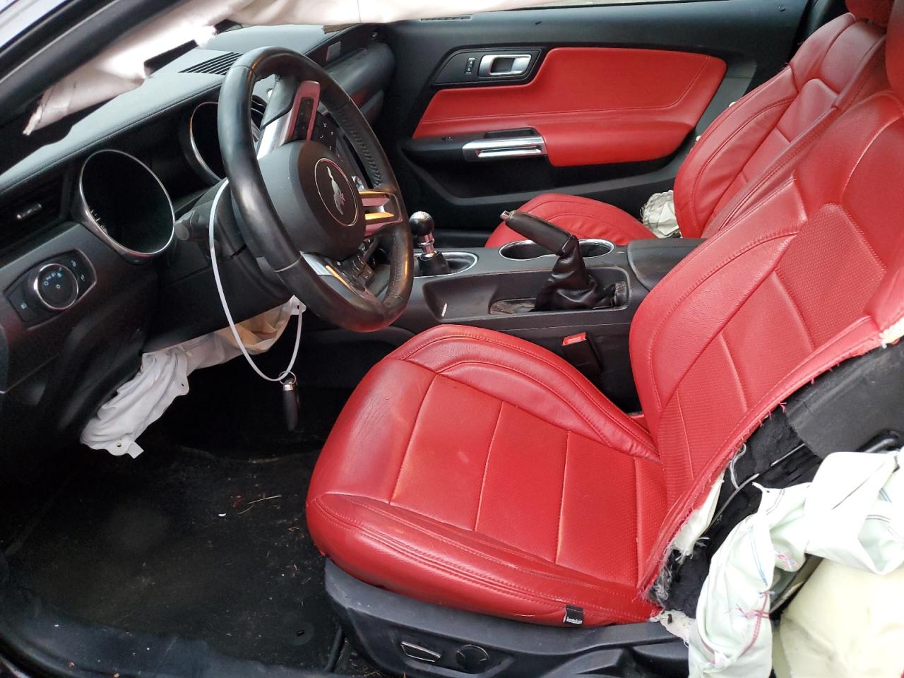 2018 Ford Mustang VIN 1FA6P8CF6J5120139 Copart auction photo, front end / mechanical damage thumbnail 7