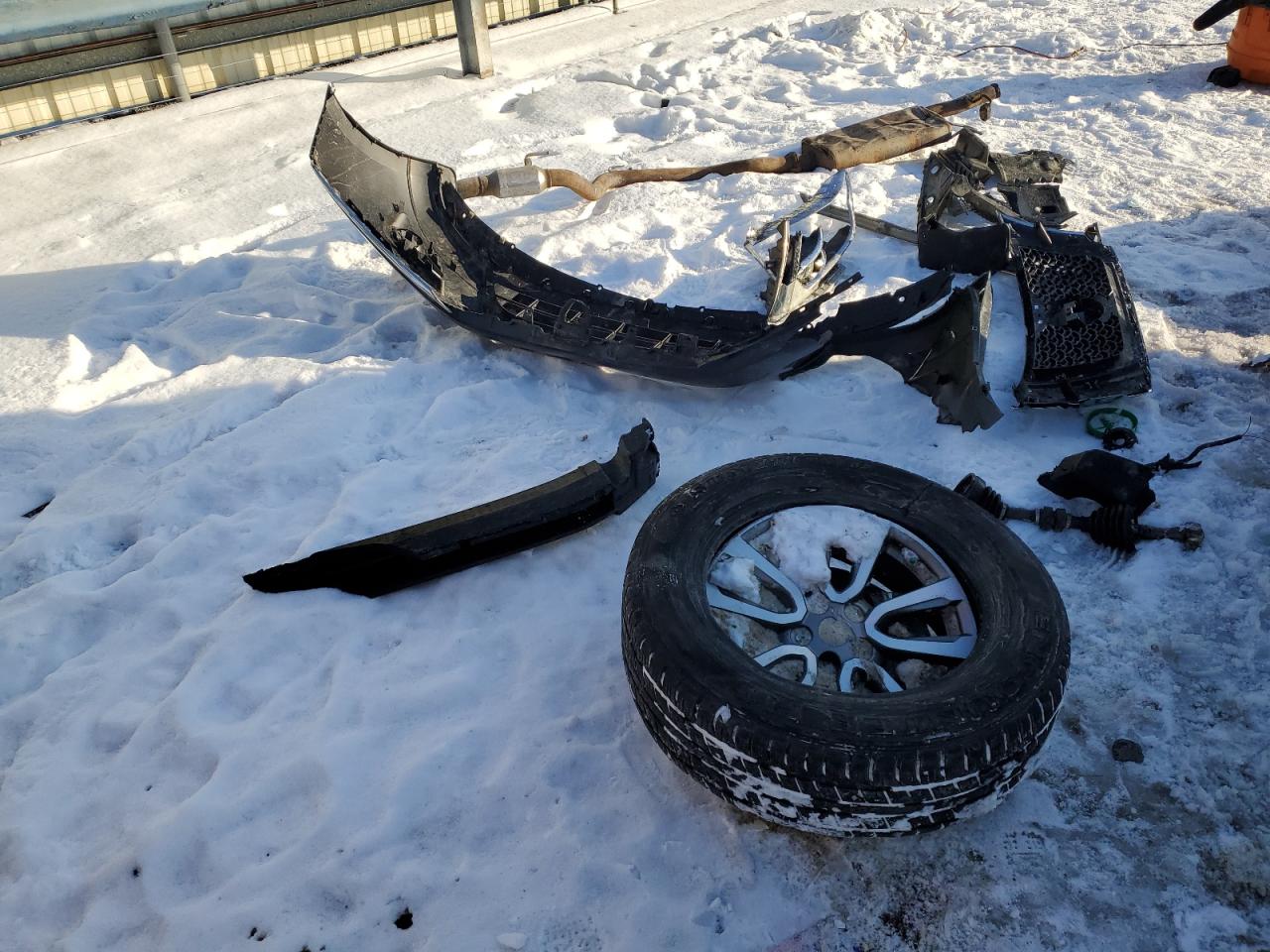 2013 Nissan Pathfinder VIN 5N1AR2MM6DC657730 Copart auction photo, rollover damage thumbnail 13
