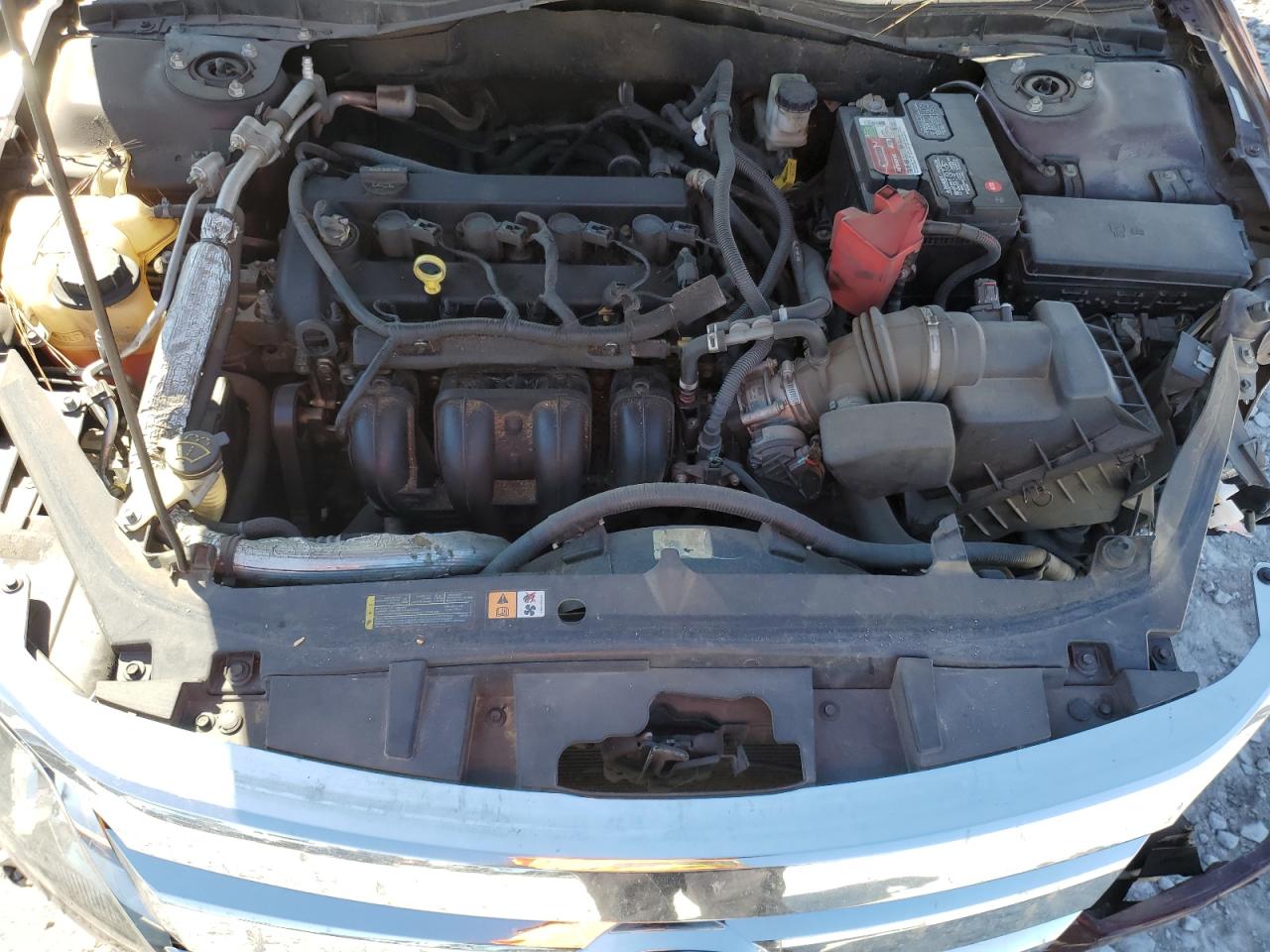 2012 Ford Fusion VIN 3FAHP0HA9CR312999 Copart auction photo, front end / side damage thumbnail 12