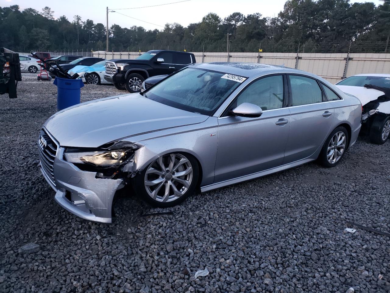 2018 Audi A6 VIN WAUC8AFCXJN092331