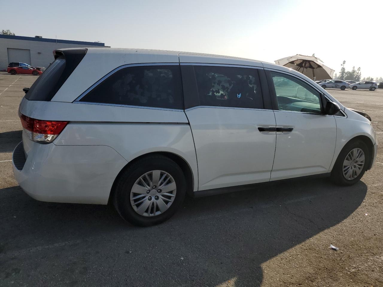 2016 Honda Odyssey VIN 5FNRL5H27GB163791 Copart auction photo, front end damage thumbnail 3