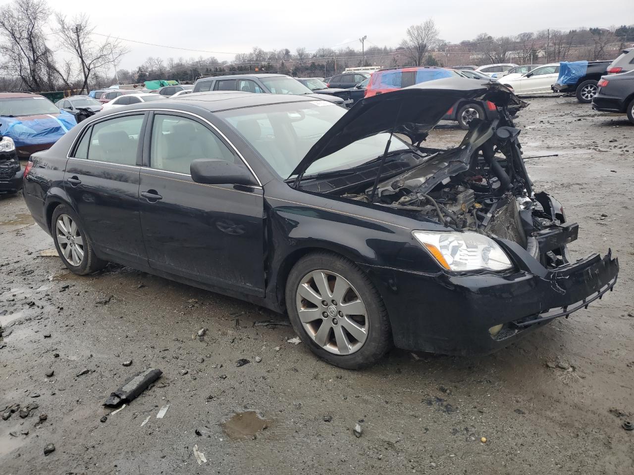 2007 Toyota Avalon VIN 4T1BK36B47U239398 Copart auction photo, front end / minor dent/scratches damage thumbnail 4