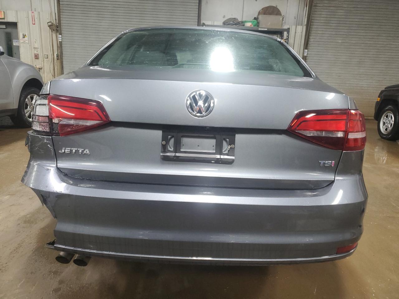 2018 Volkswagen Jetta VIN 3VW2B7AJ8JM222493 Copart auction photo, rear end / minor dent/scratches damage thumbnail 6