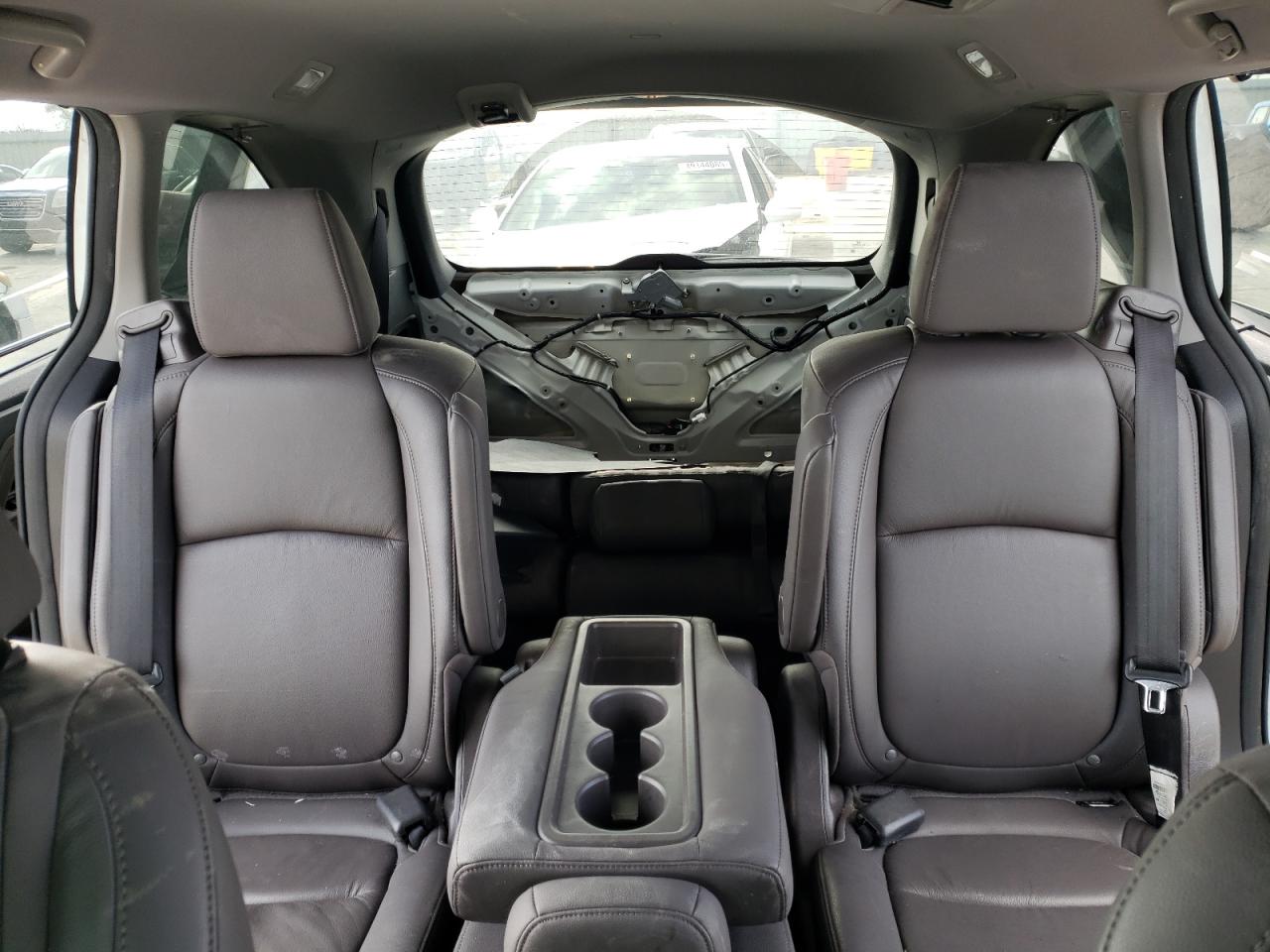 2020 Honda Odyssey VIN 5FNRL6H8XLB008222 Copart auction photo, rear end / hail damage thumbnail 10