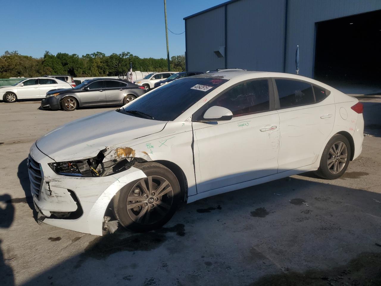 2017 Hyundai Elantra VIN 5NPD84LF7HH057537