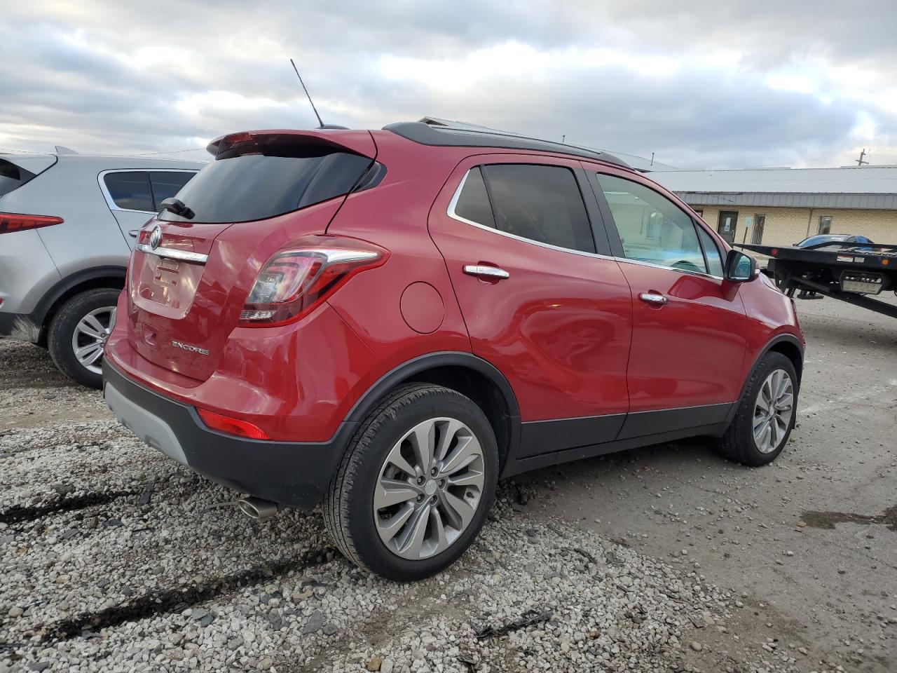 2019 Buick Encore VIN KL4CJASB4KB792346 Copart auction photo, front end damage thumbnail 3