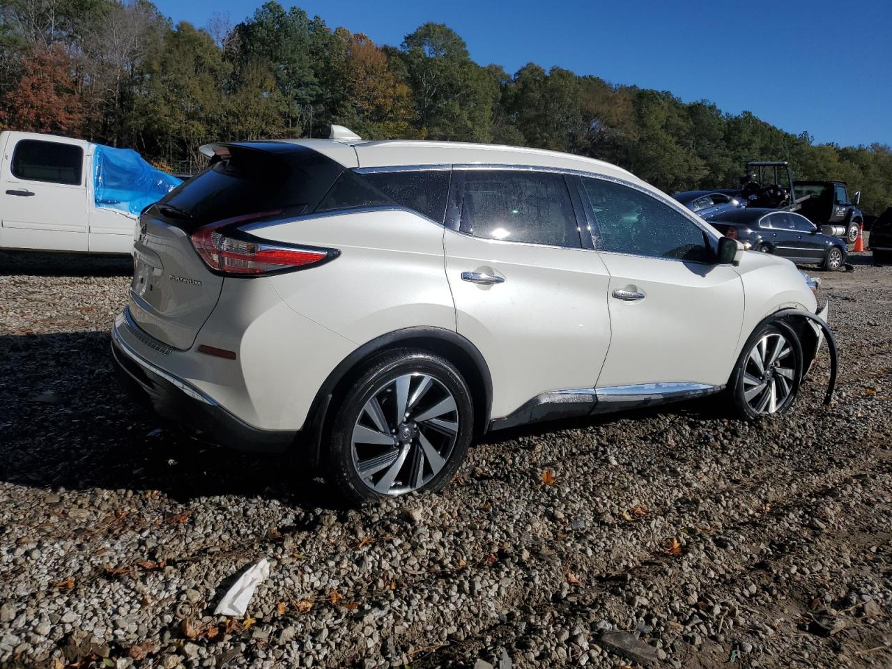 2018 Nissan Murano VIN 5N1AZ2MG2JN185116 Copart auction photo, front end damage thumbnail 3