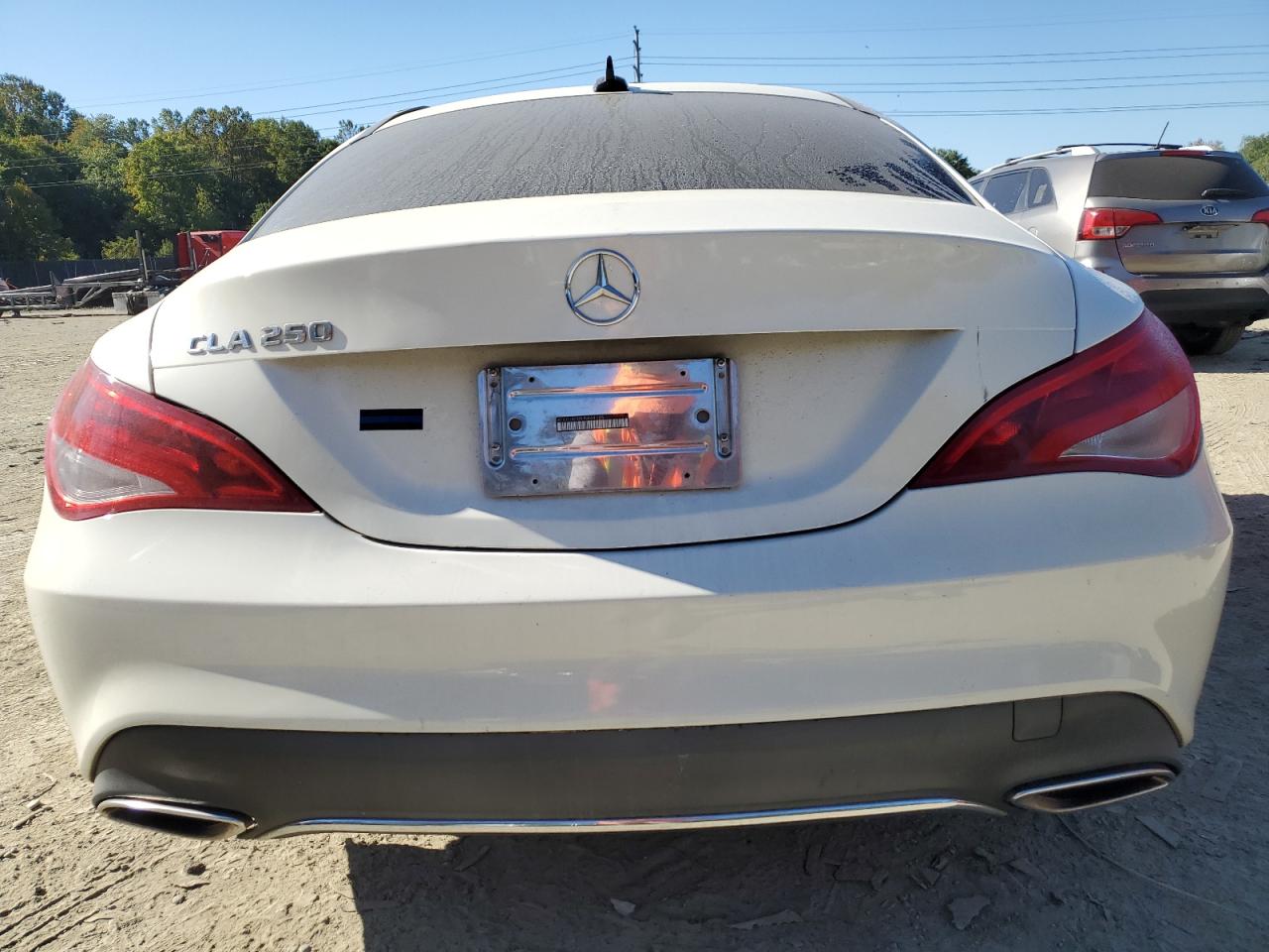 2017 Mercedes-Benz CLA-klasse VIN WDDSJ4EB8HN464195 Copart auction photo, front end / side damage thumbnail 6
