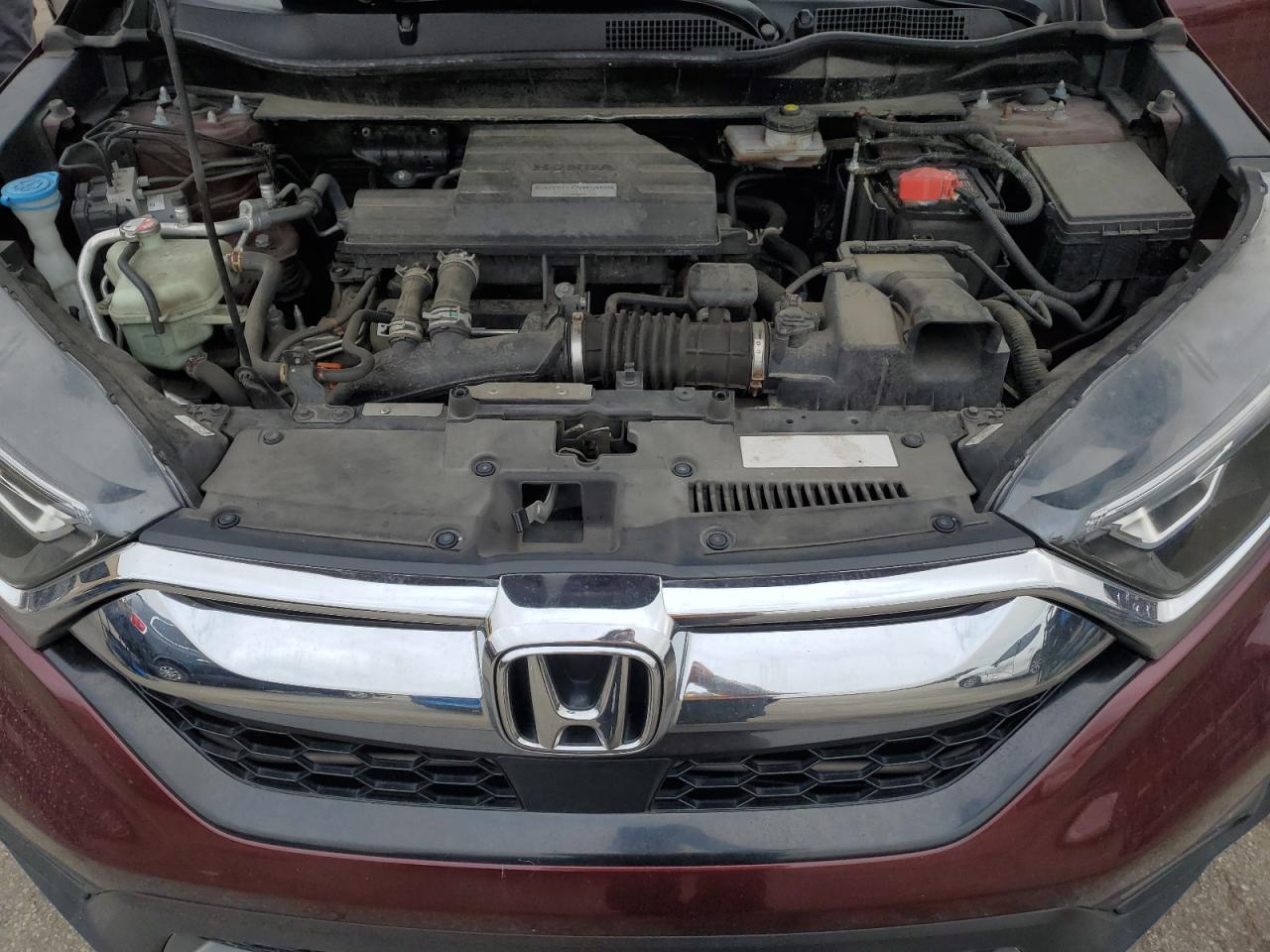 2019 Honda CR-V VIN 2HKRW2H52KH662895 Copart auction photo, side / front end damage thumbnail 13