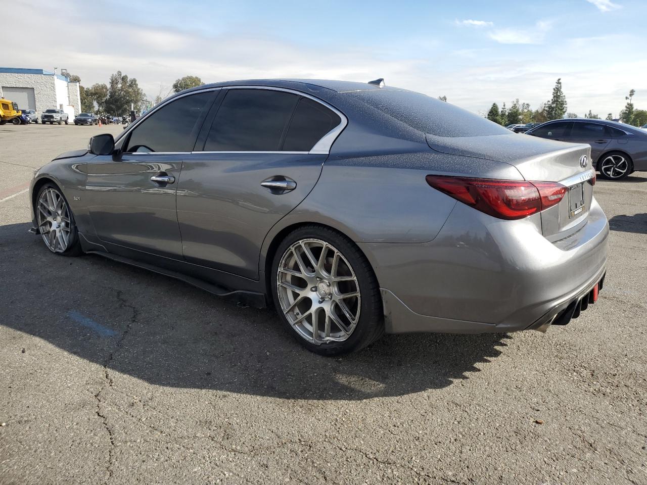 2018 Infiniti Q50 VIN JN1EV7AP0JM358479 Copart auction photo, undercarriage damage thumbnail 2