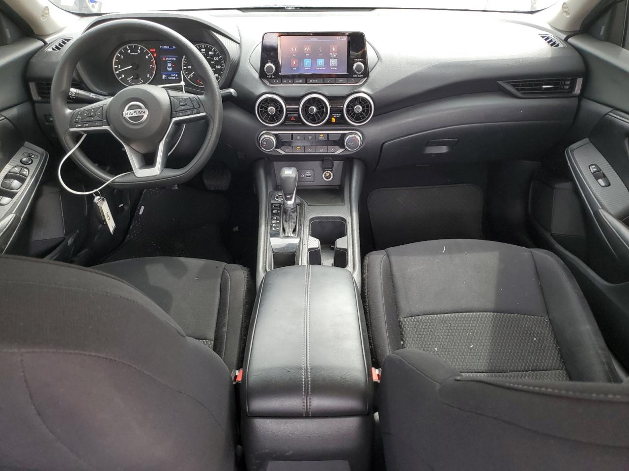 2021 Nissan Sentra VIN 3N1AB8BVXMY275525 Copart auction photo, top/roof damage thumbnail 8