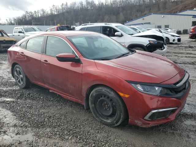 2019 Honda Civic VIN 2HGFC2F69KH568482 Copart auction photo, all over damage thumbnail 4