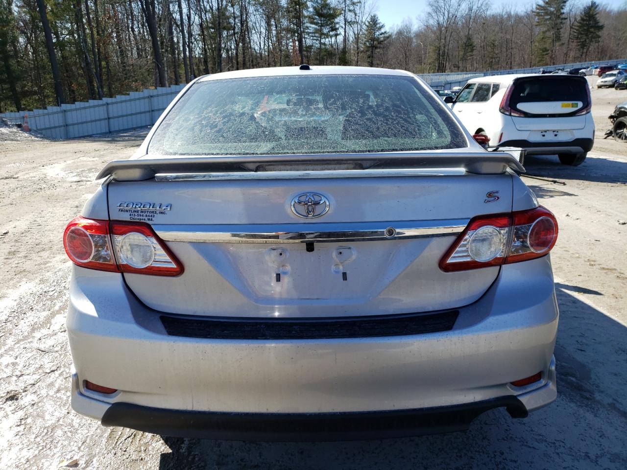 2012 Toyota Corolla VIN 2T1BU4EE7CC900252 Copart auction photo, front end / undercarriage damage thumbnail 6