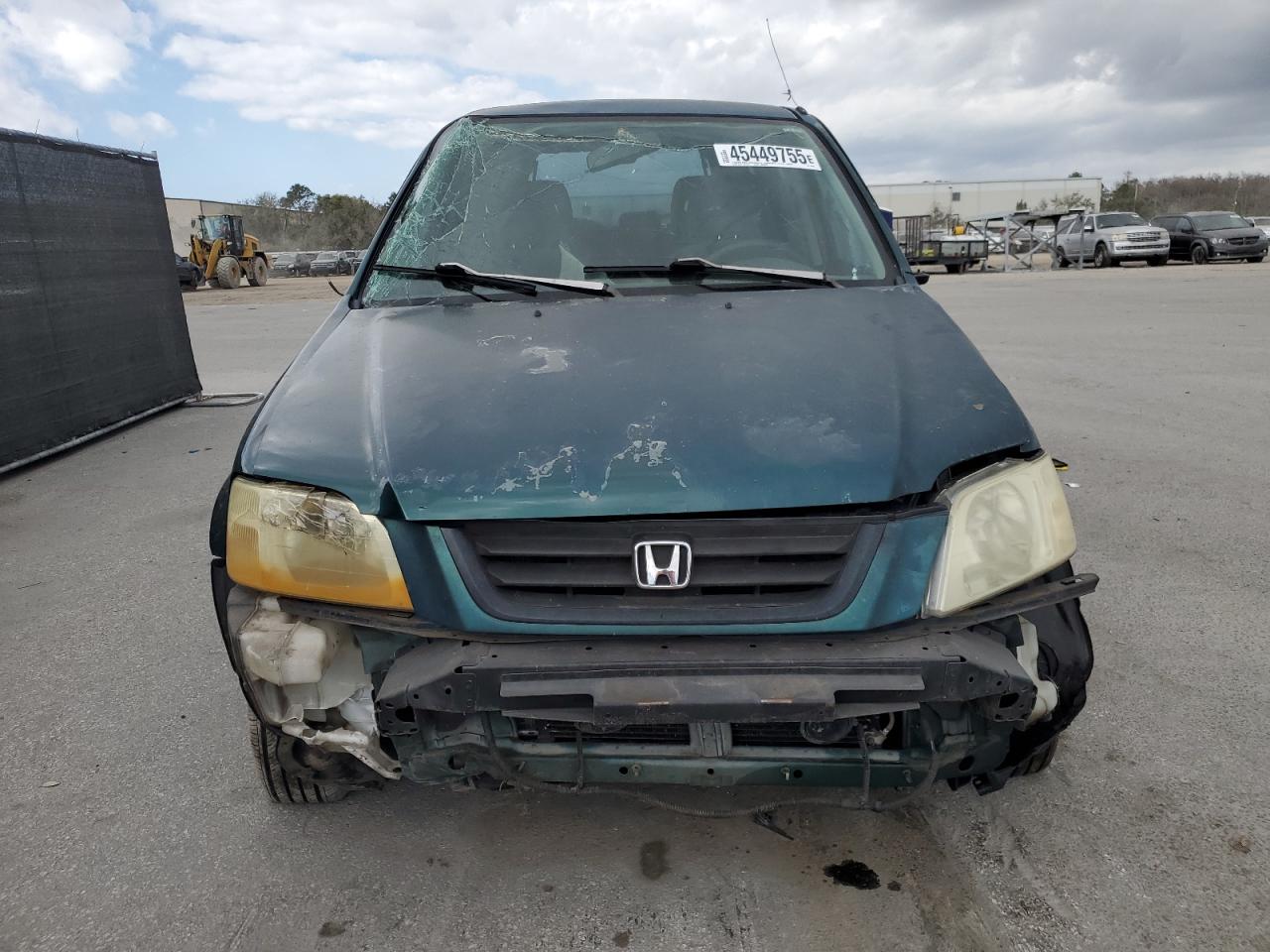 2000 Honda CR-V VIN JHLRD2841YC000200 Copart auction photo, all over damage thumbnail 5