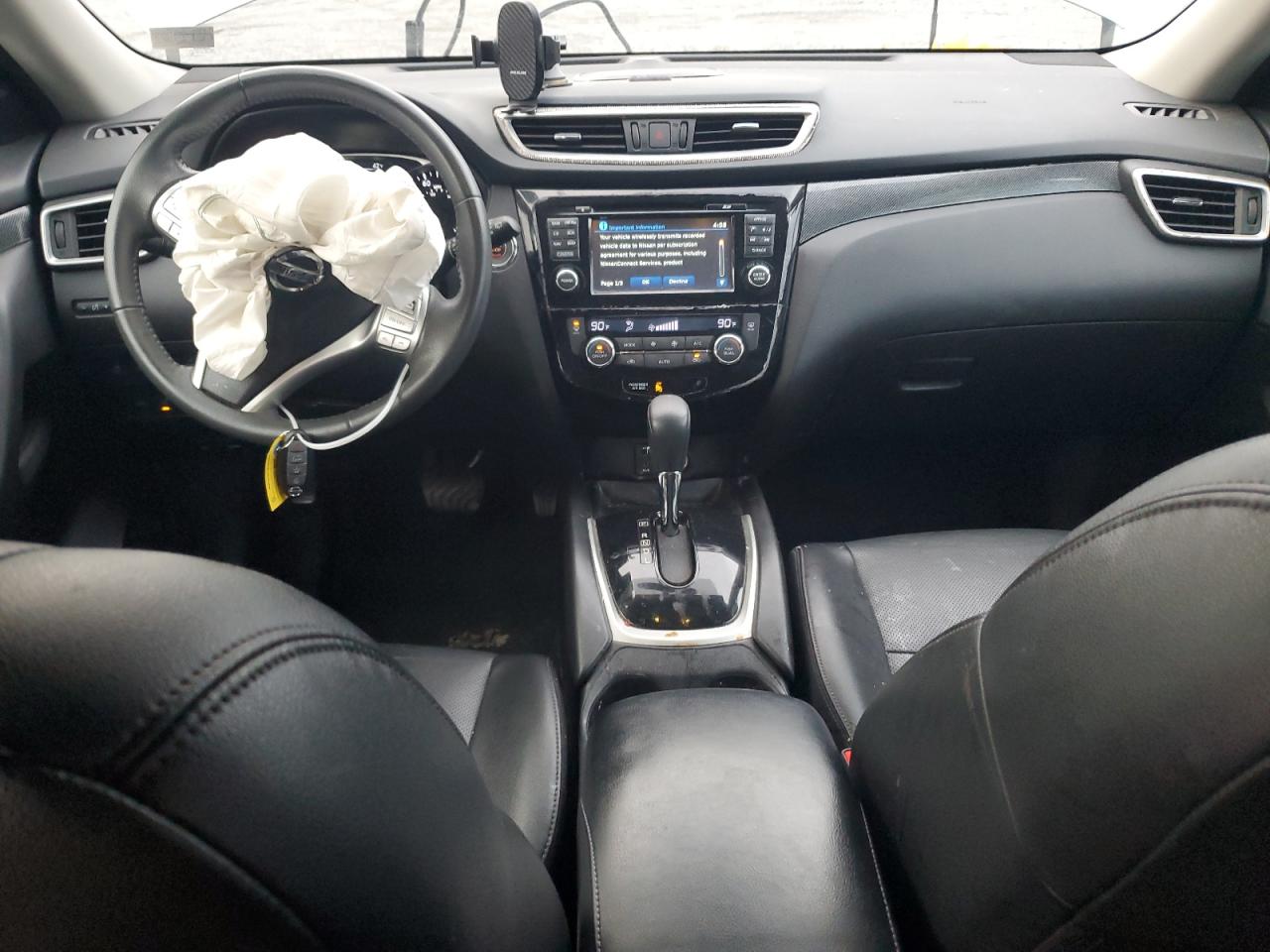 2016 Nissan Rogue VIN 5N1AT2MV8GC738209 Copart auction photo, front end damage thumbnail 8