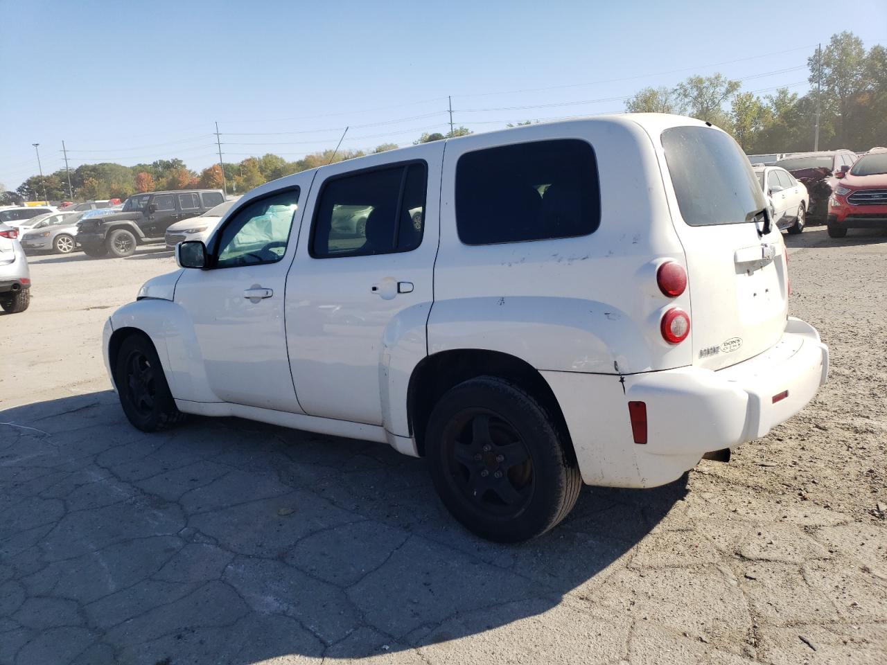 2011 Chevrolet HHR VIN 3GNBABFW9BS611760 Copart auction photo, front end / side damage thumbnail 2