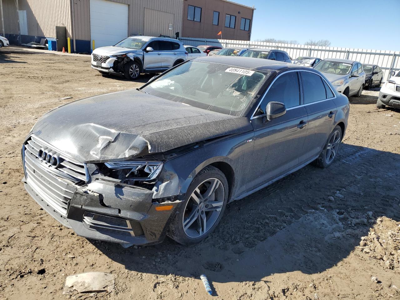 2017 Audi A4 VIN WAUENAF48HN025215