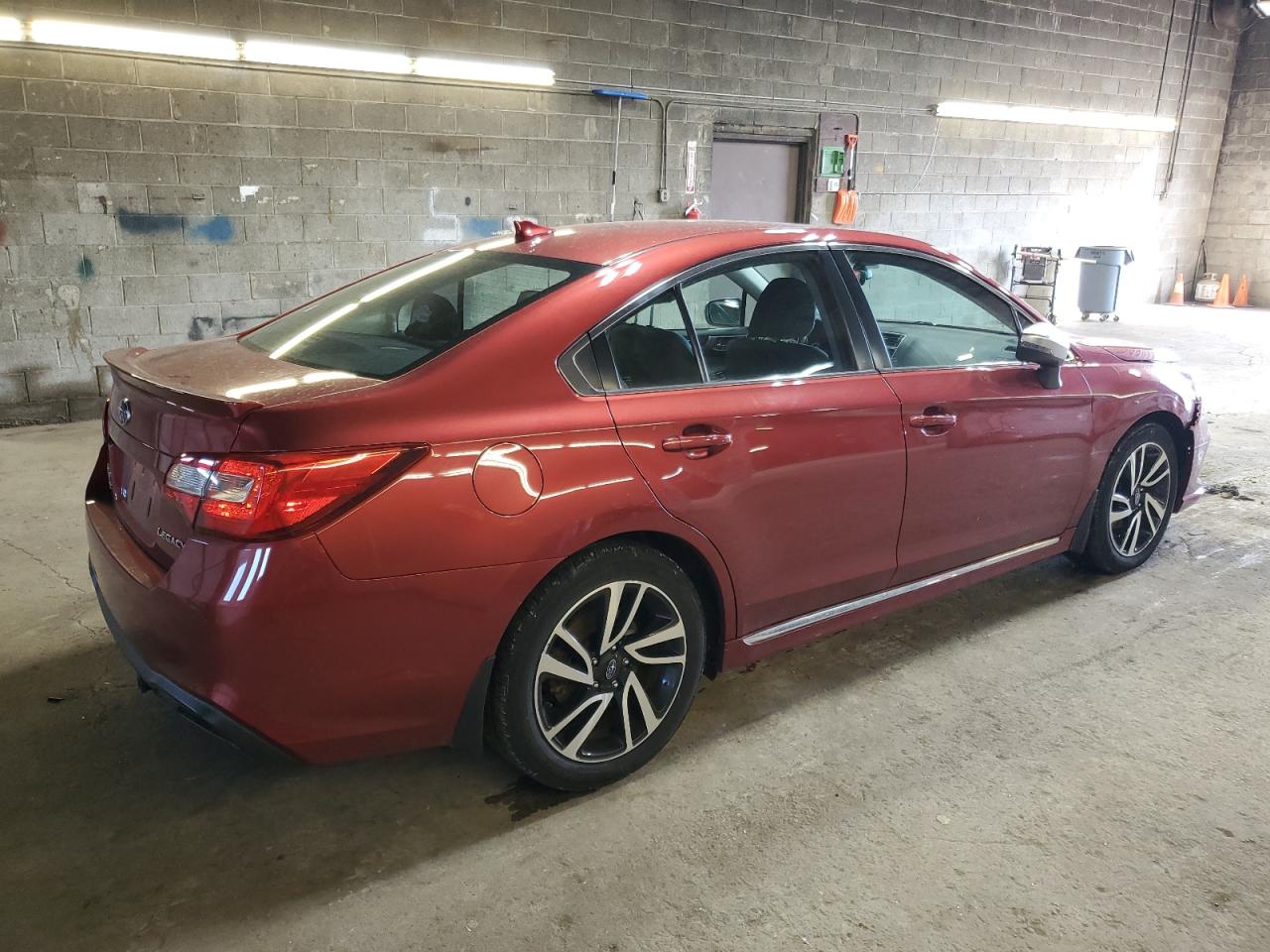 2019 Subaru Legacy VIN 4S3BNAS67K3008146 Copart auction photo, front end / side damage thumbnail 3