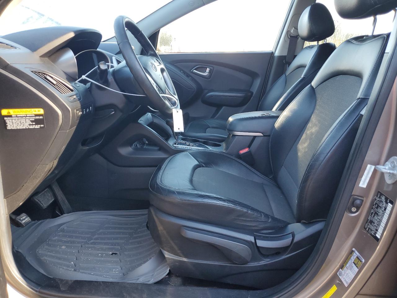 2010 Hyundai Tucson VIN KM8JUCAC3AU075154 Copart auction photo, front end / minor dent/scratches damage thumbnail 7