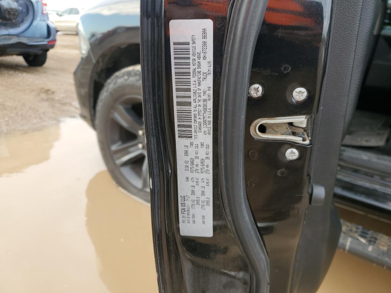 2017 RAM 1500 VIN 1C6RR7MT7HS838186 Copart auction photo, side / rear end damage thumbnail 12