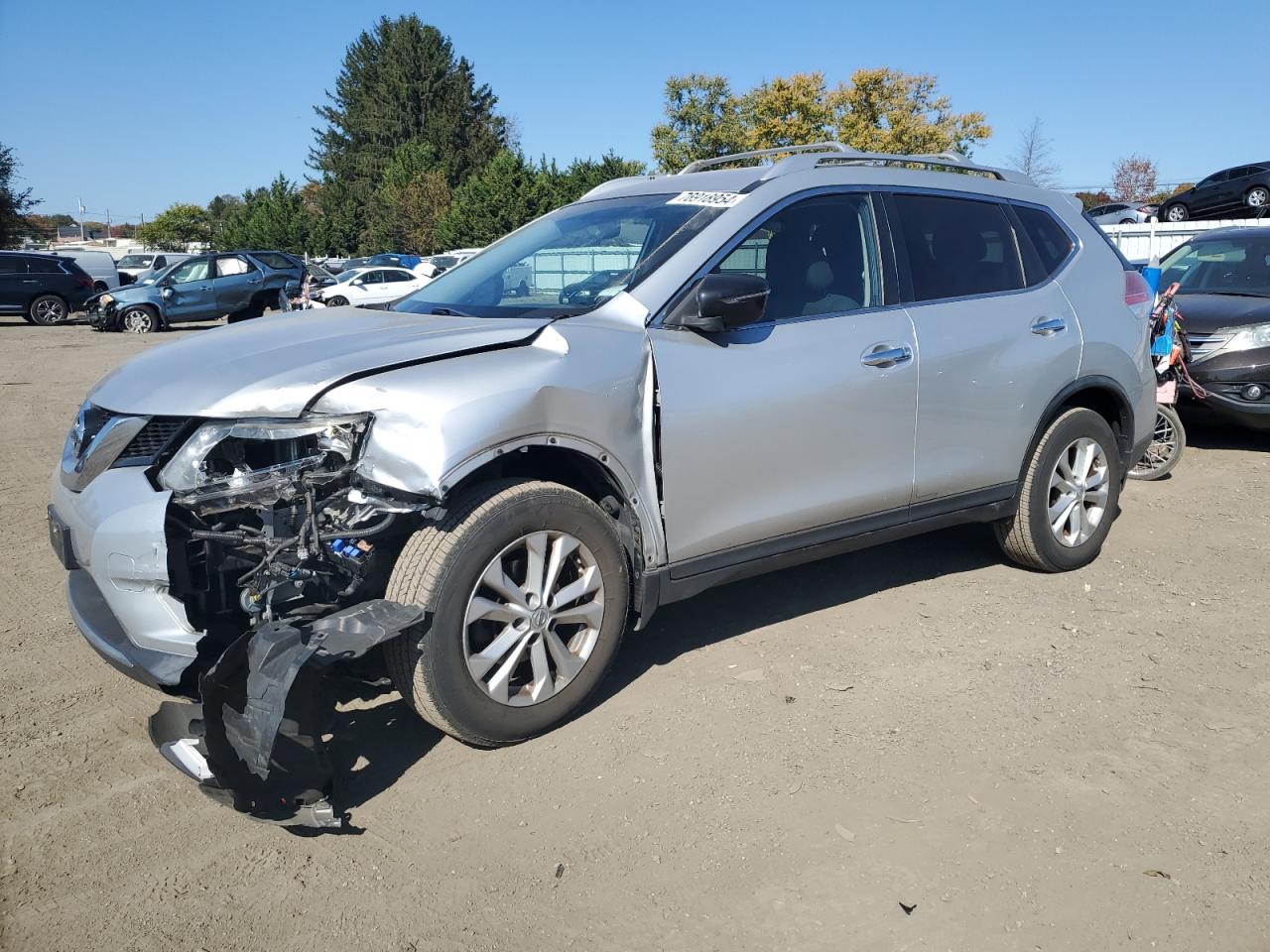 2015 Nissan Rogue VIN KNMAT2MV6FP585776