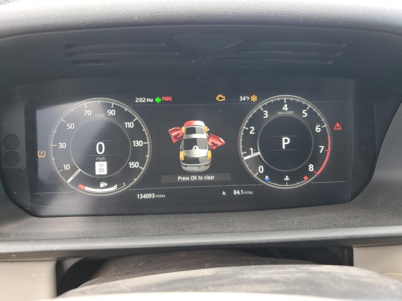 2018 Land Rover Discovery VIN SALRR2RV4JA076770 Copart auction photo, all over damage thumbnail 9