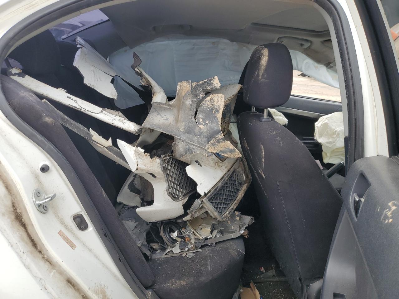 2008 Mitsubishi Lancer VIN JA3UH6U6HU027661 Copart auction photo, biohazard/chemical / all over damage thumbnail 11
