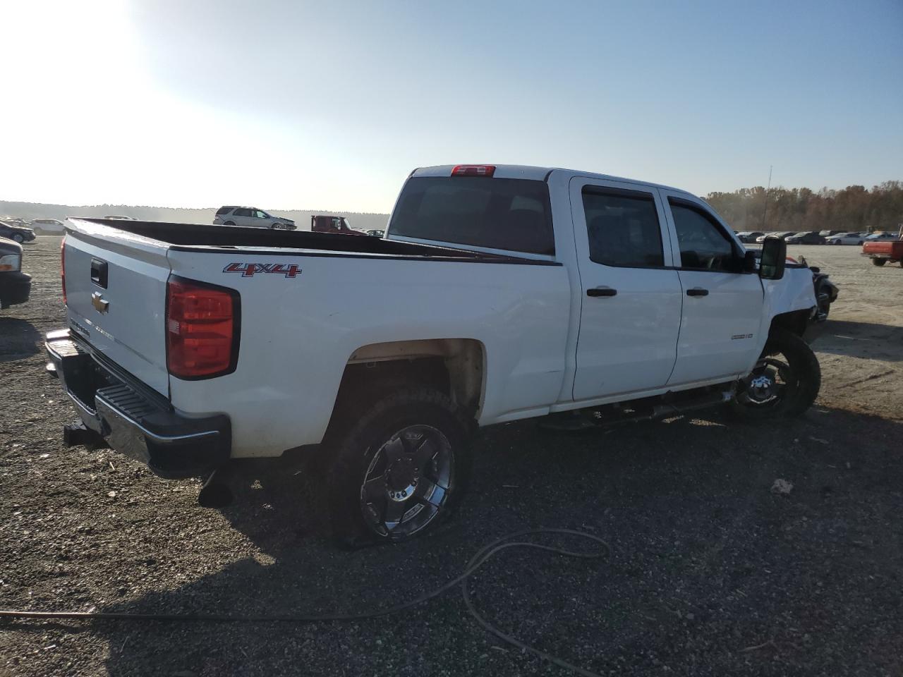 2015 Chevrolet Silverado VIN 1GC1KUE83FF649267 Copart auction photo, front end / undercarriage damage thumbnail 3