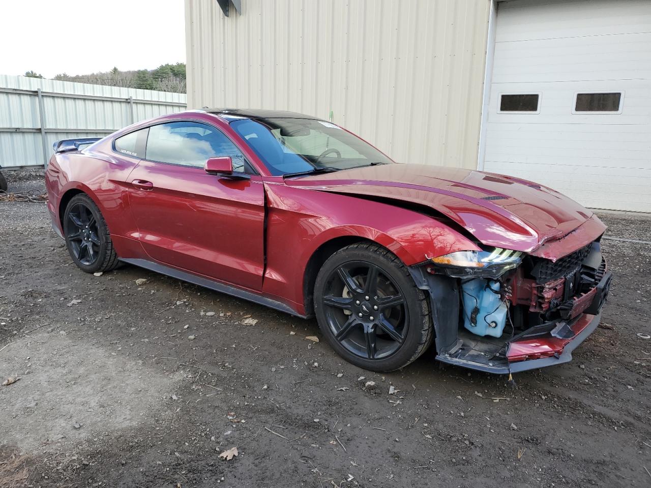 2020 Ford Mustang VIN 1FA6P8TH0L5154131 Copart auction photo, front end / minor dent/scratches damage thumbnail 4