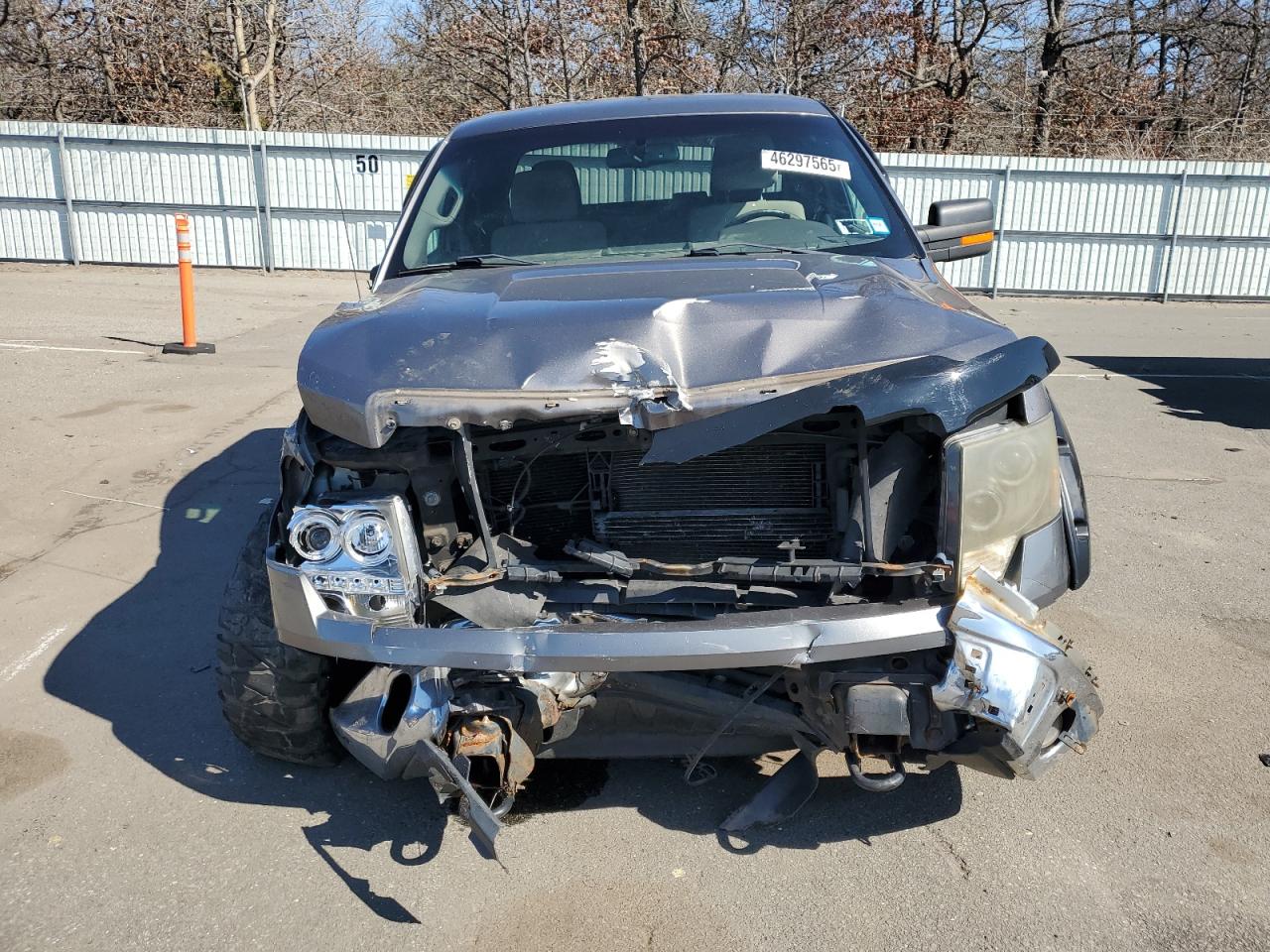 2010 Ford F-150 VIN 1FTFX1EV8AFA55987 Copart auction photo, front end / side damage thumbnail 5