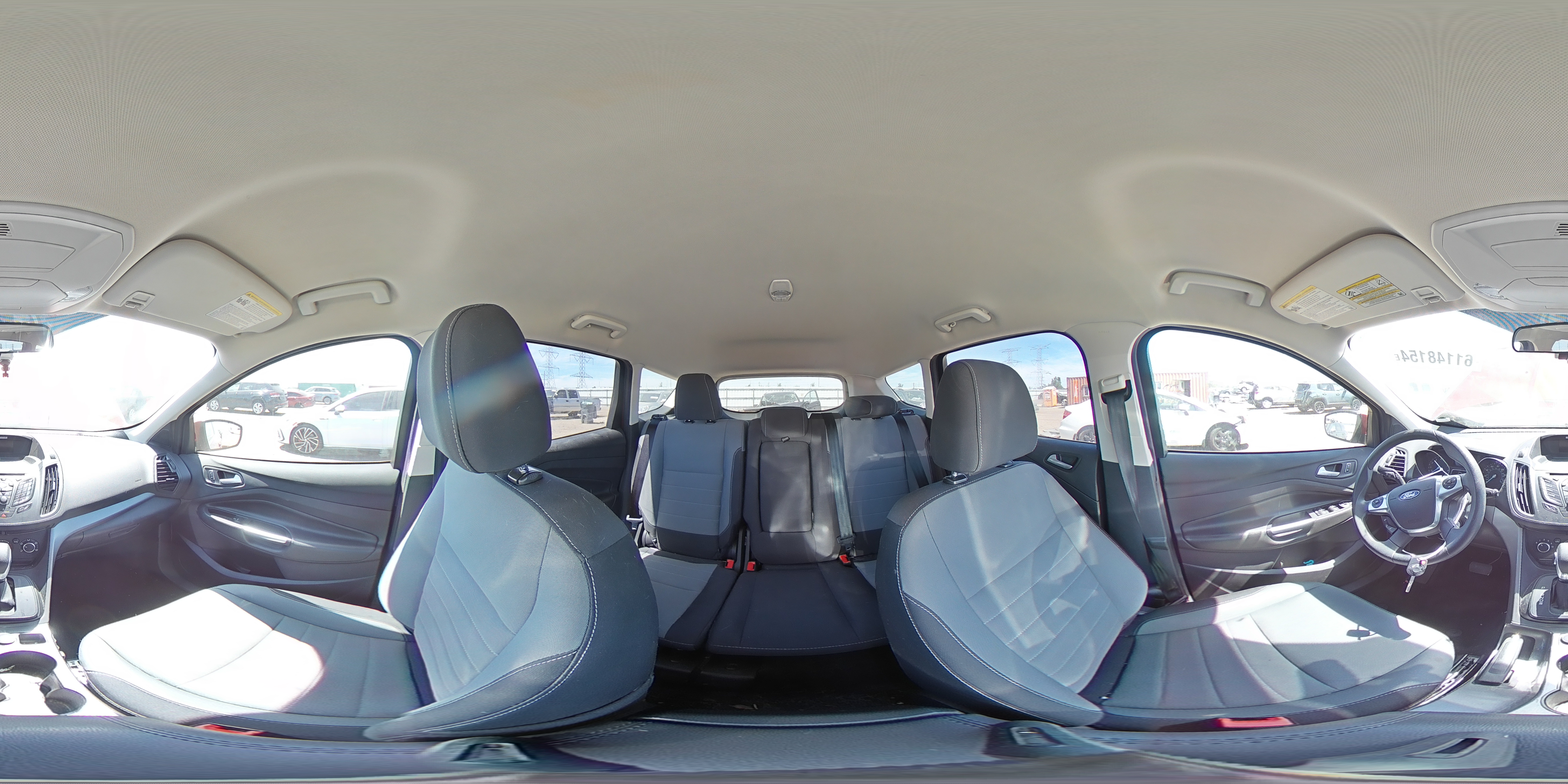 2016 Ford Escape VIN 1FMCU0G74GUA49902 Copart auction photo, front end damage thumbnail 13