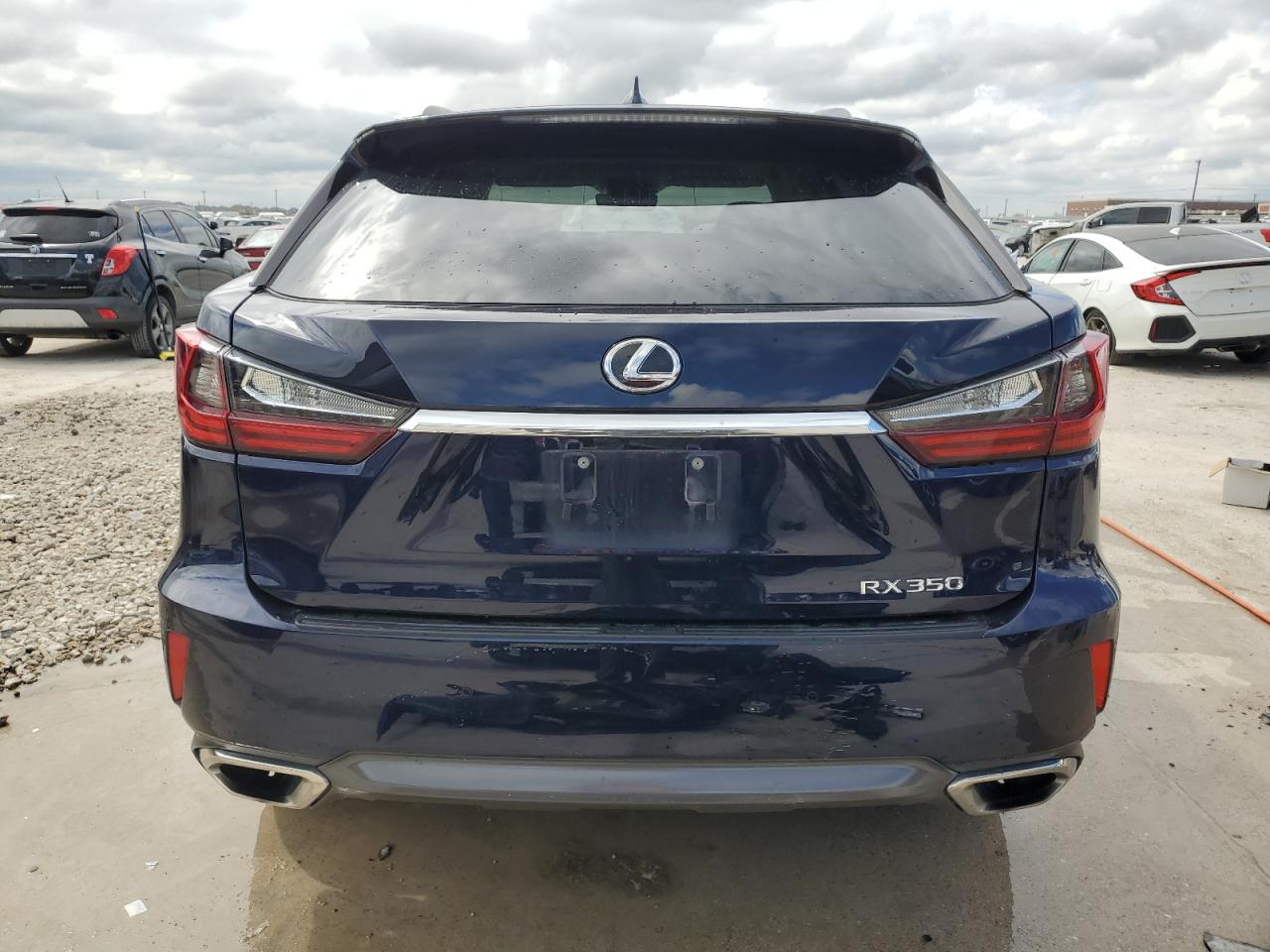 2017 Lexus RX VIN 2T2ZZMCA4HC080327 Copart auction photo, front end / minor dent/scratches damage thumbnail 6